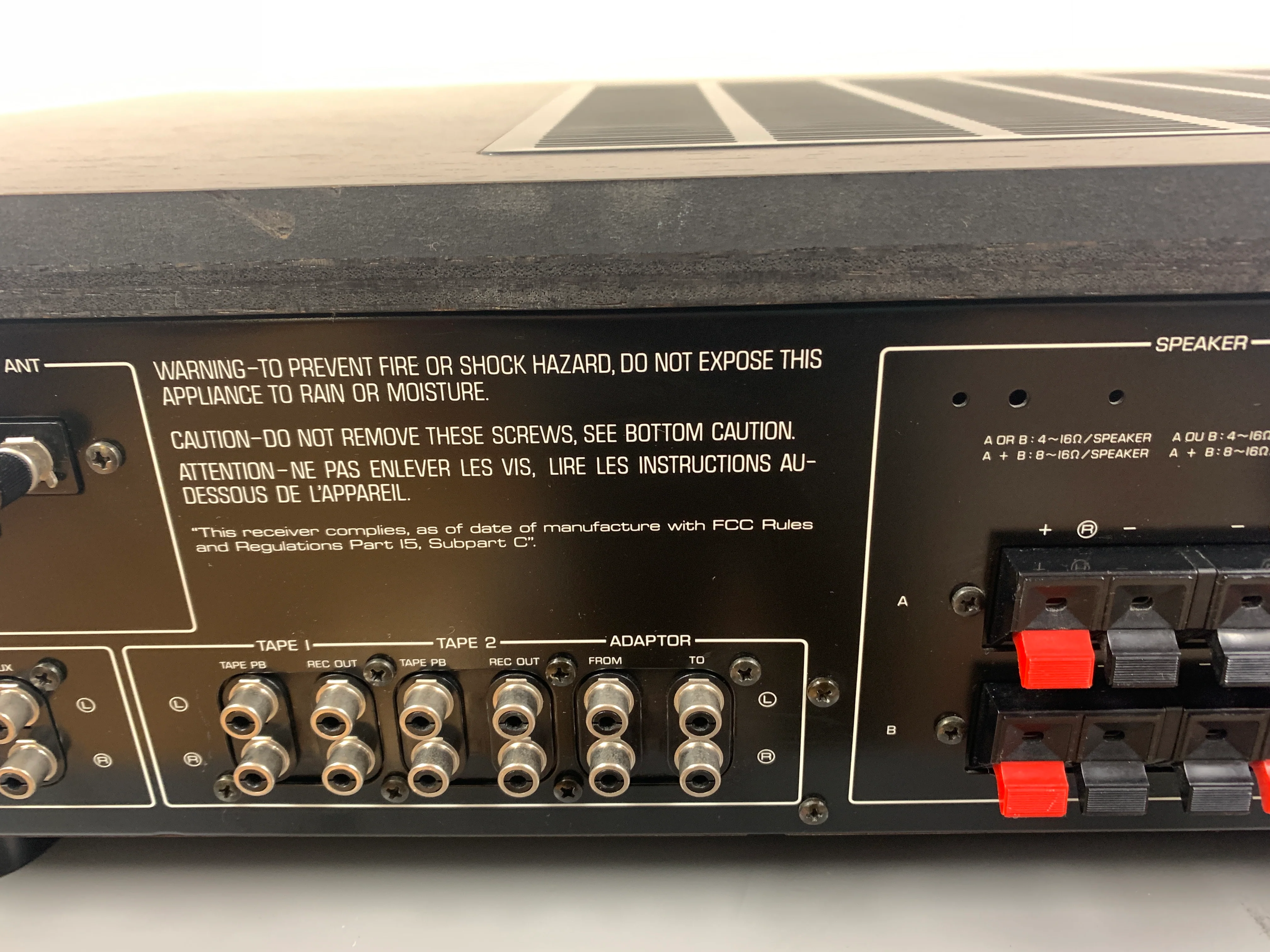 Yamaha CR-1040 Stereo Receiver * 80W RMS * 1979 - Image 12