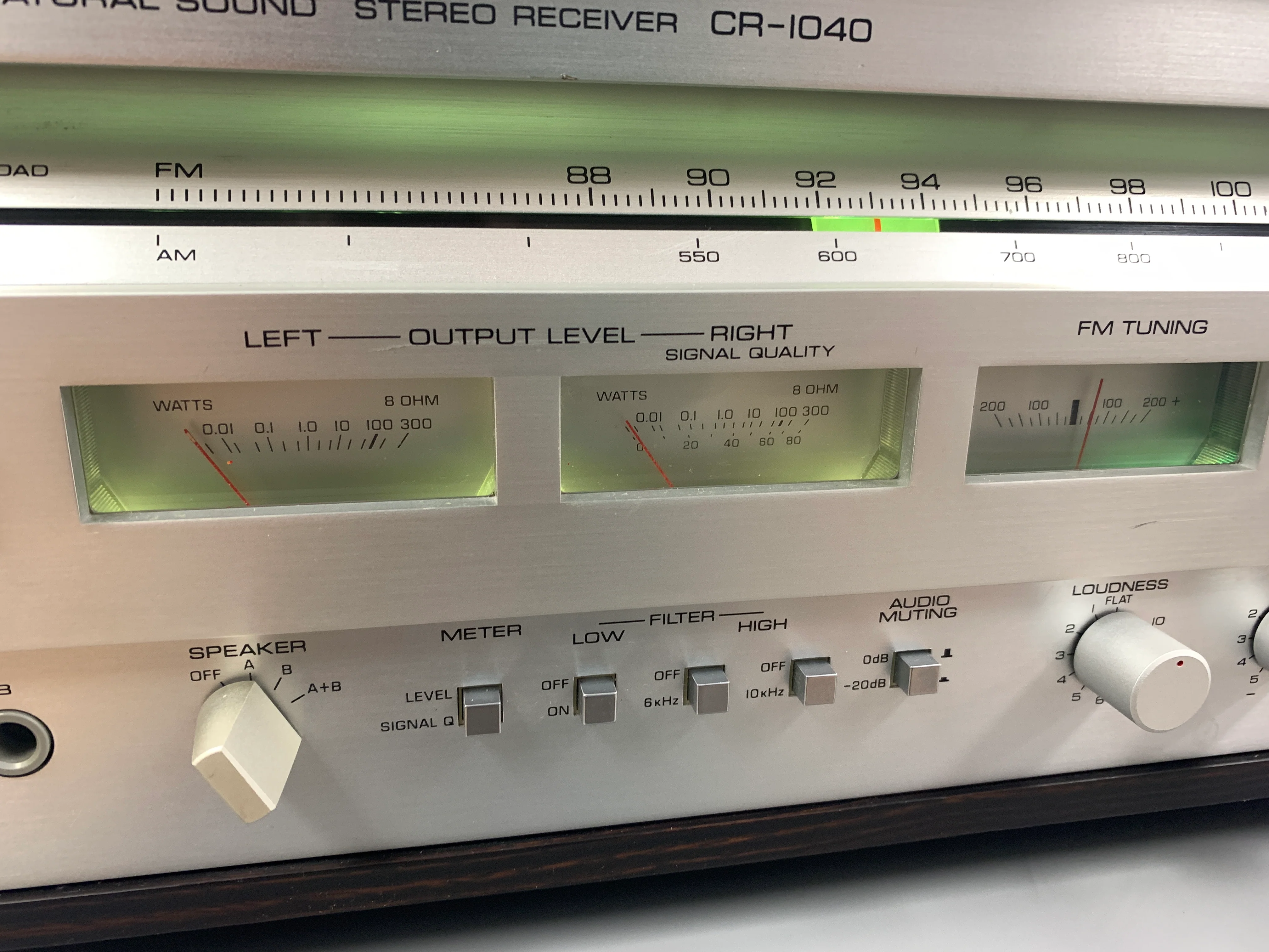 Yamaha CR-1040 Stereo Receiver * 80W RMS * 1979 - Image 9