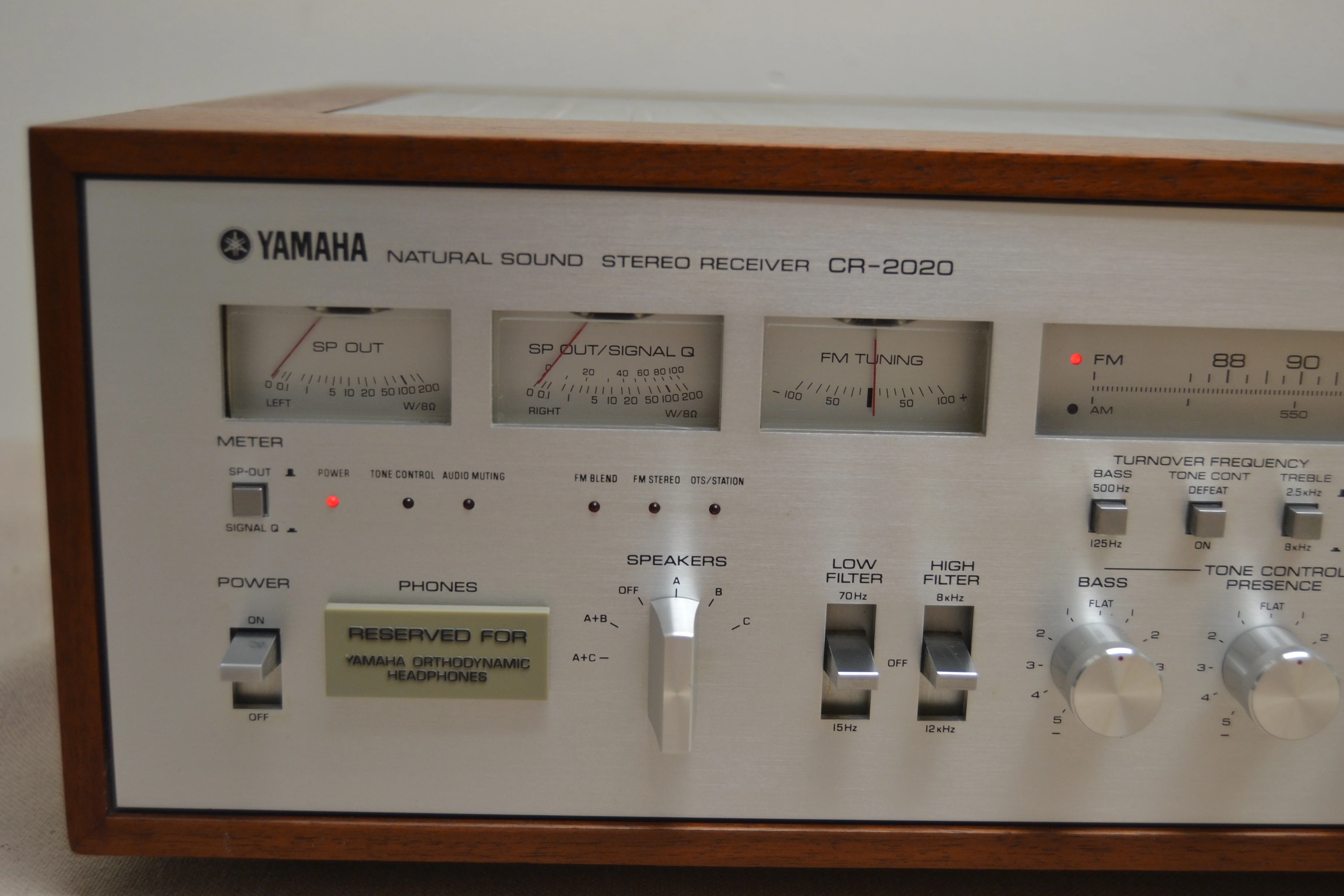 Yamaha CR-2020 Stereo Receiver * 105W RMS * 1978 - Image 2