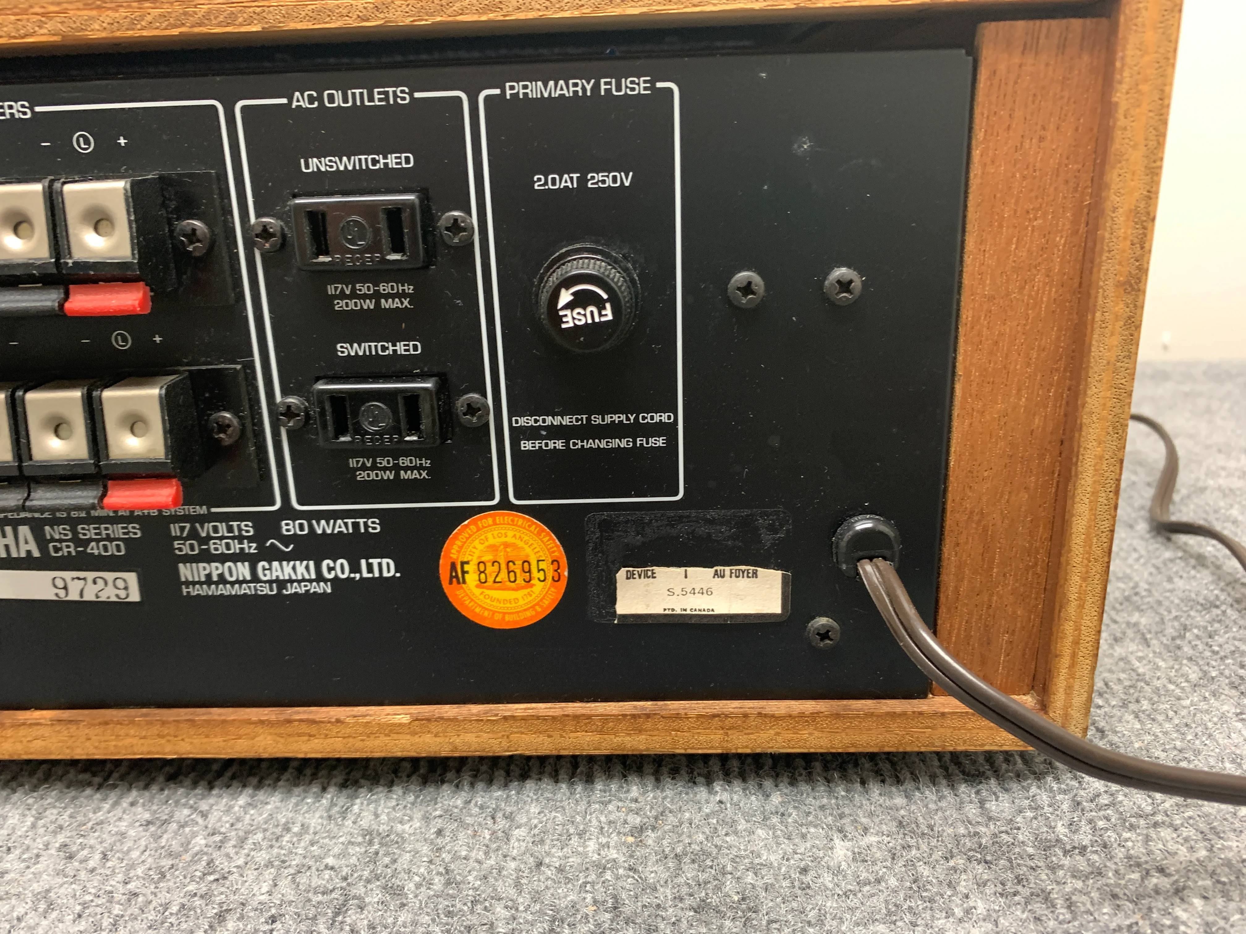 Yamaha CR400 Stereo Receiver - Image 12
