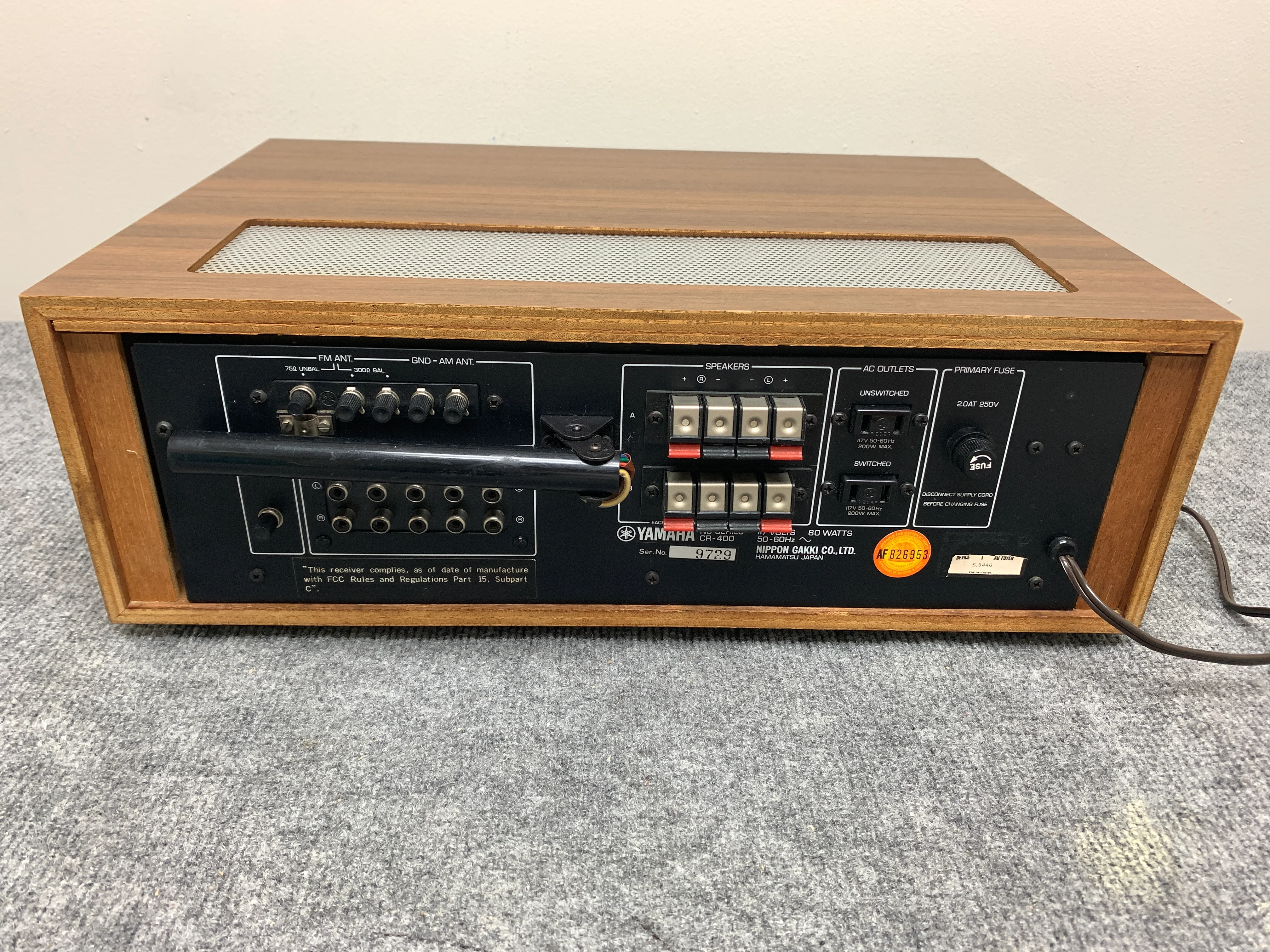 Yamaha CR400 Stereo Receiver - Image 9