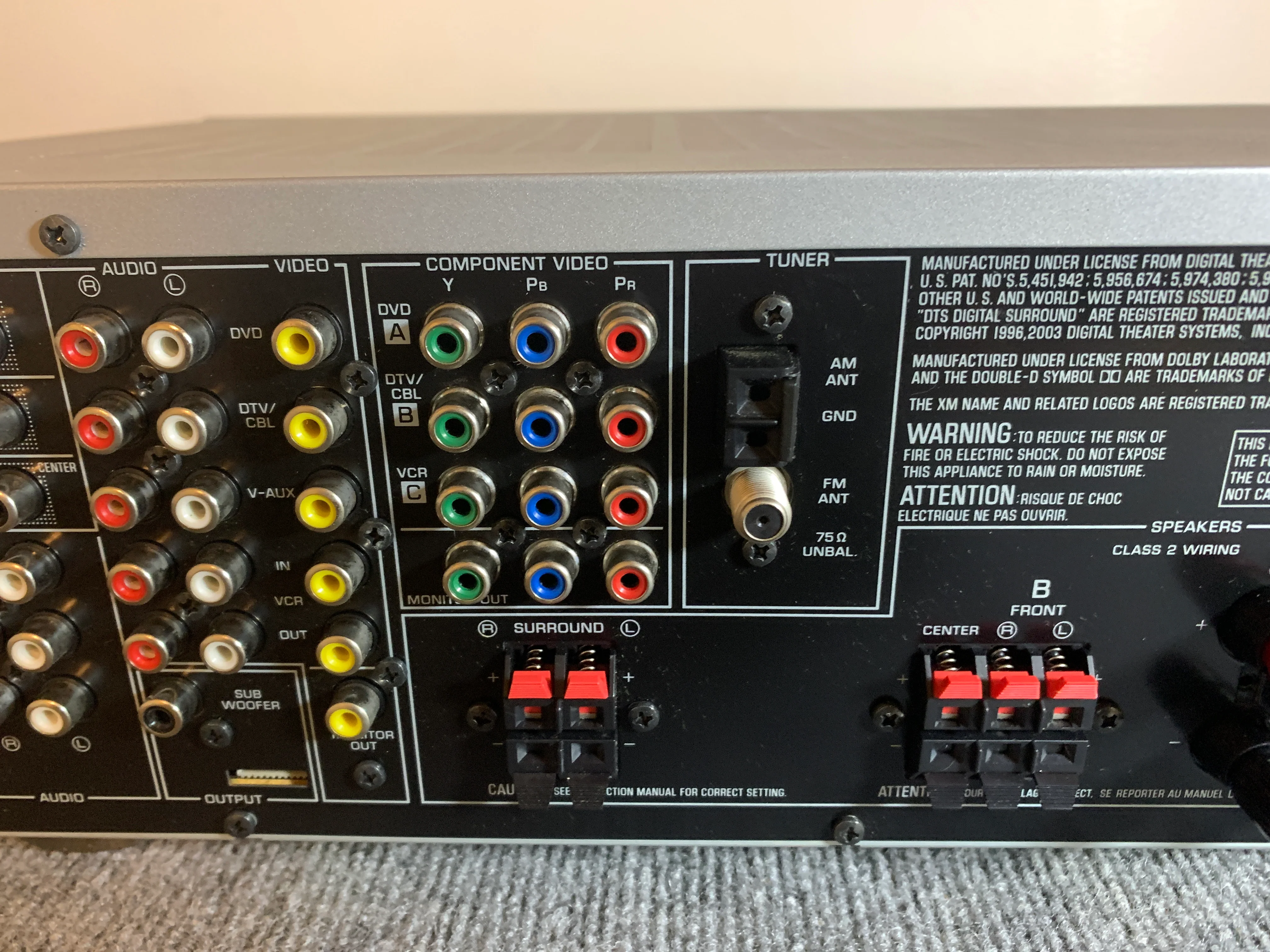Yamaha HTR-5930 Stereo Receiver - Image 13