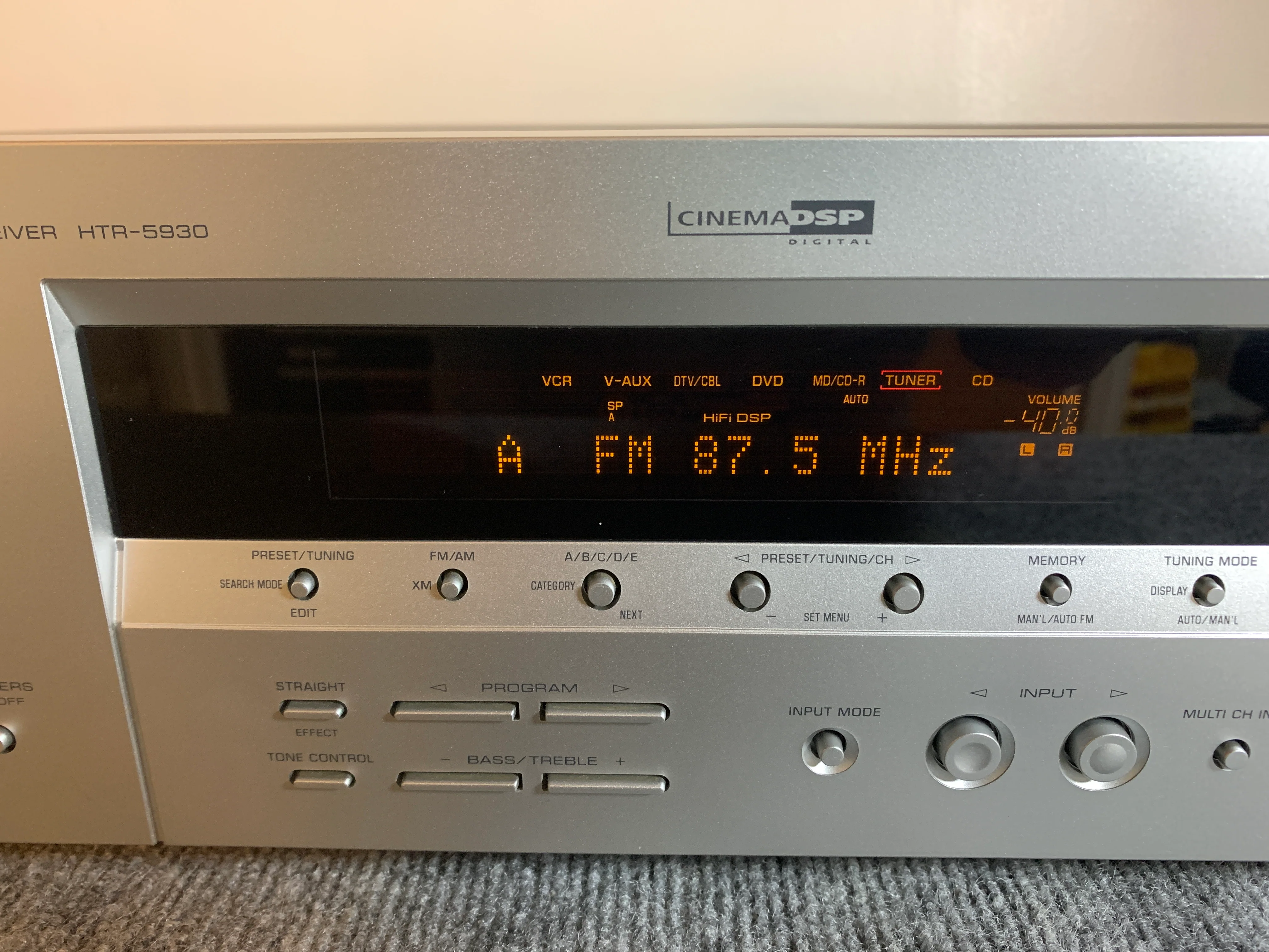 Yamaha HTR-5930 Stereo Receiver - Image 3