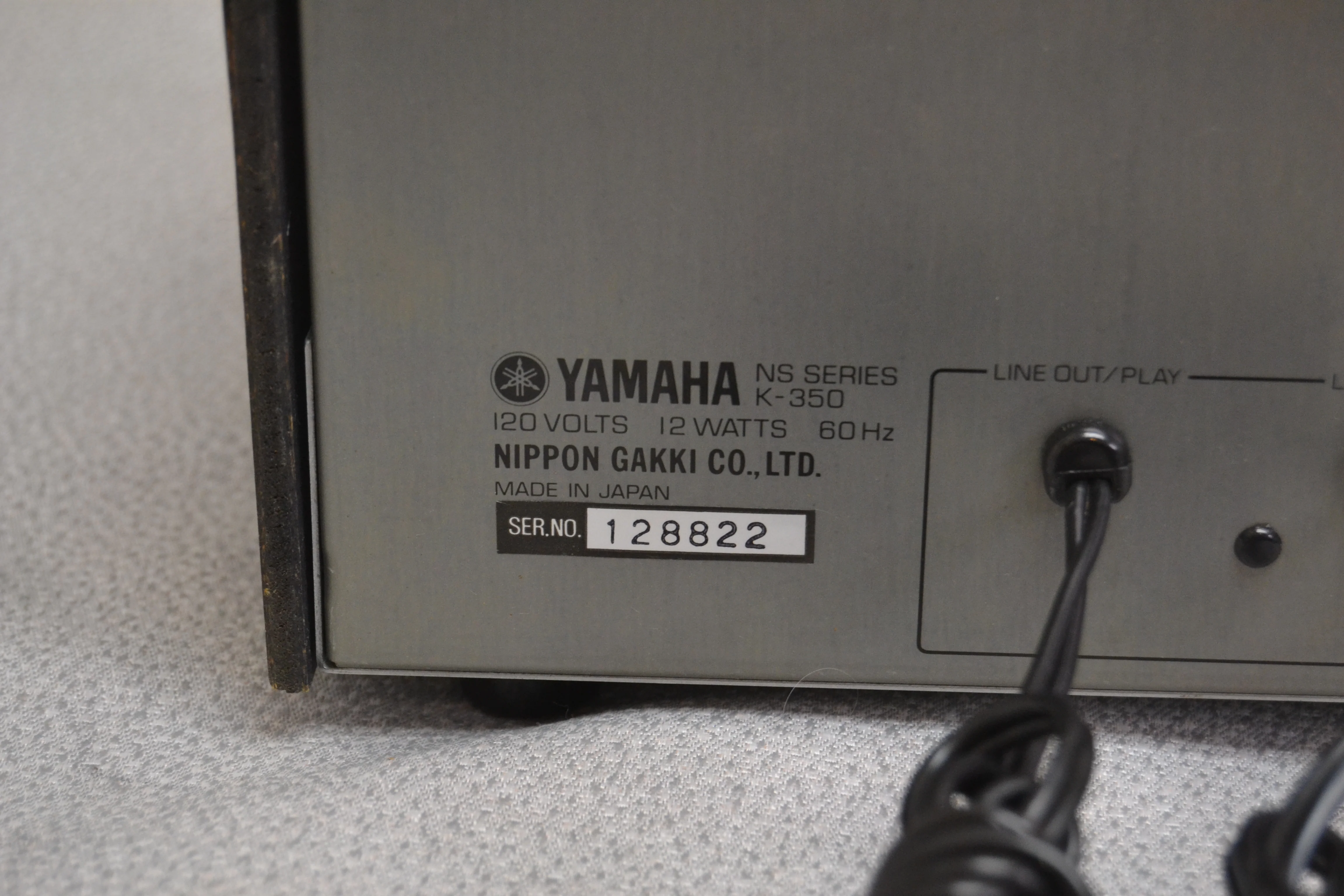 Yamaha K-350 Natural Sound Stereo Cassette Deck (1980) * Fully Serviced * New Belts - Image 12