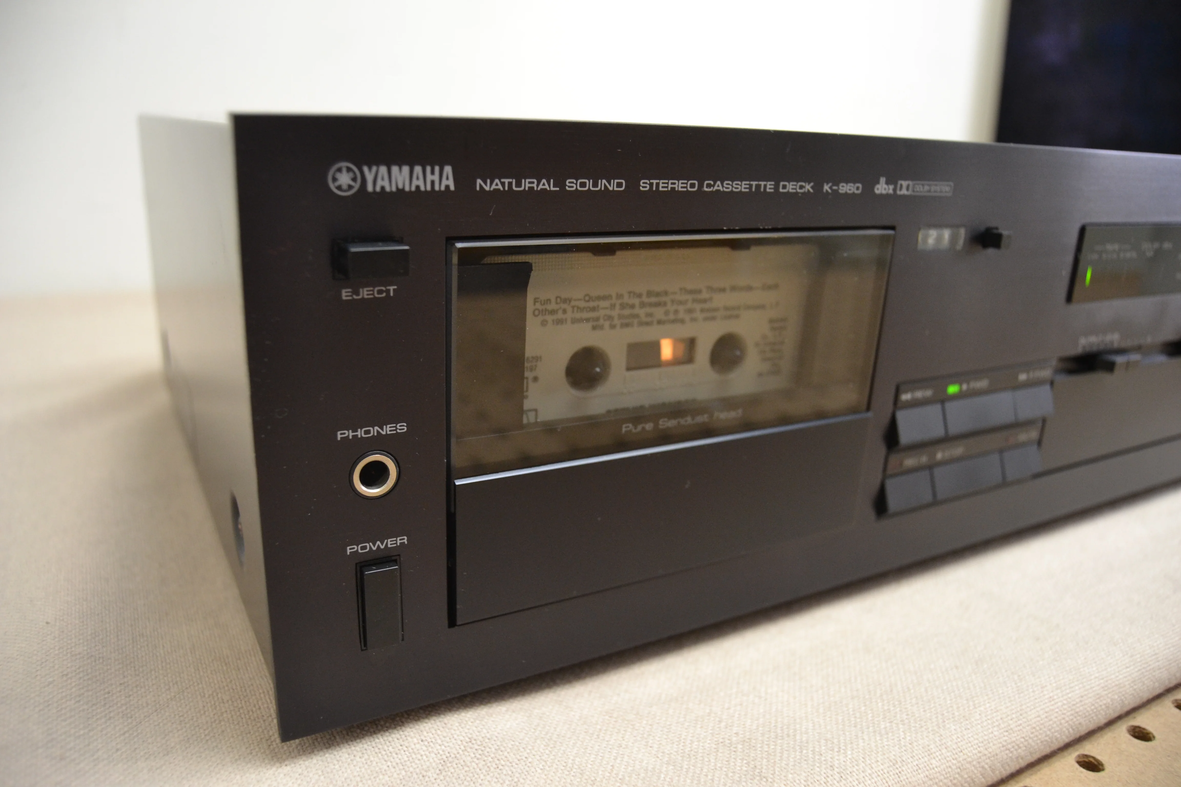 Yamaha K-960 Stereo Cassette Deck (1981-83) * Fully Serviced * New Belts - Image 5