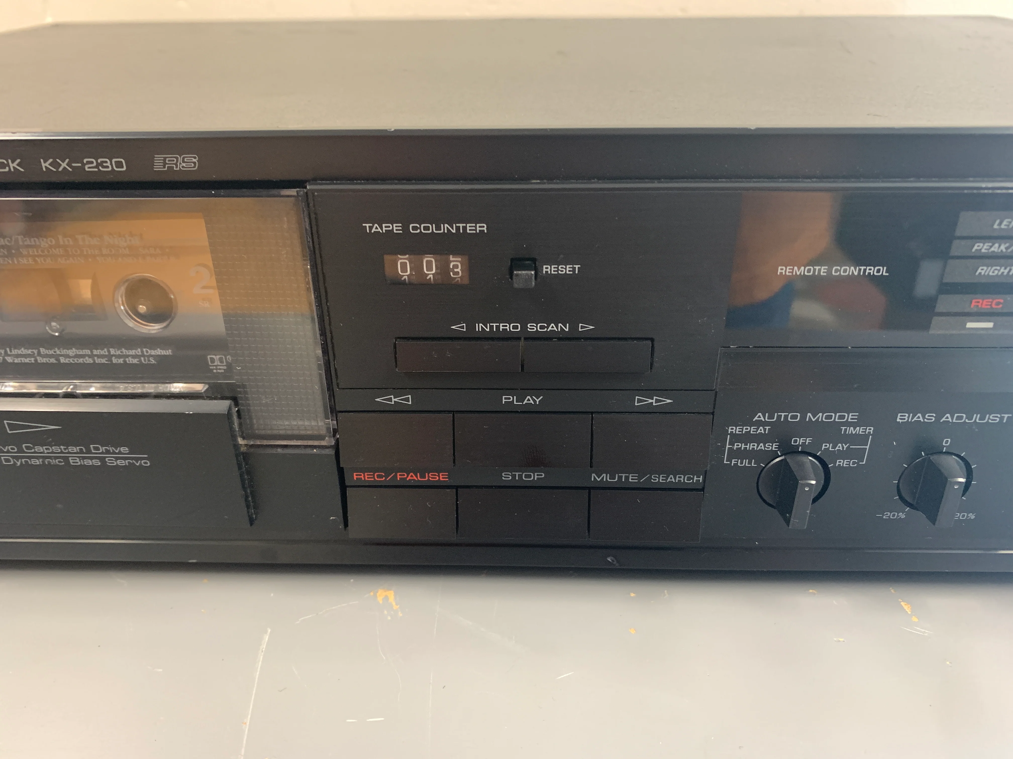Yamaha KX-230 Single Cassette Deck - Image 3