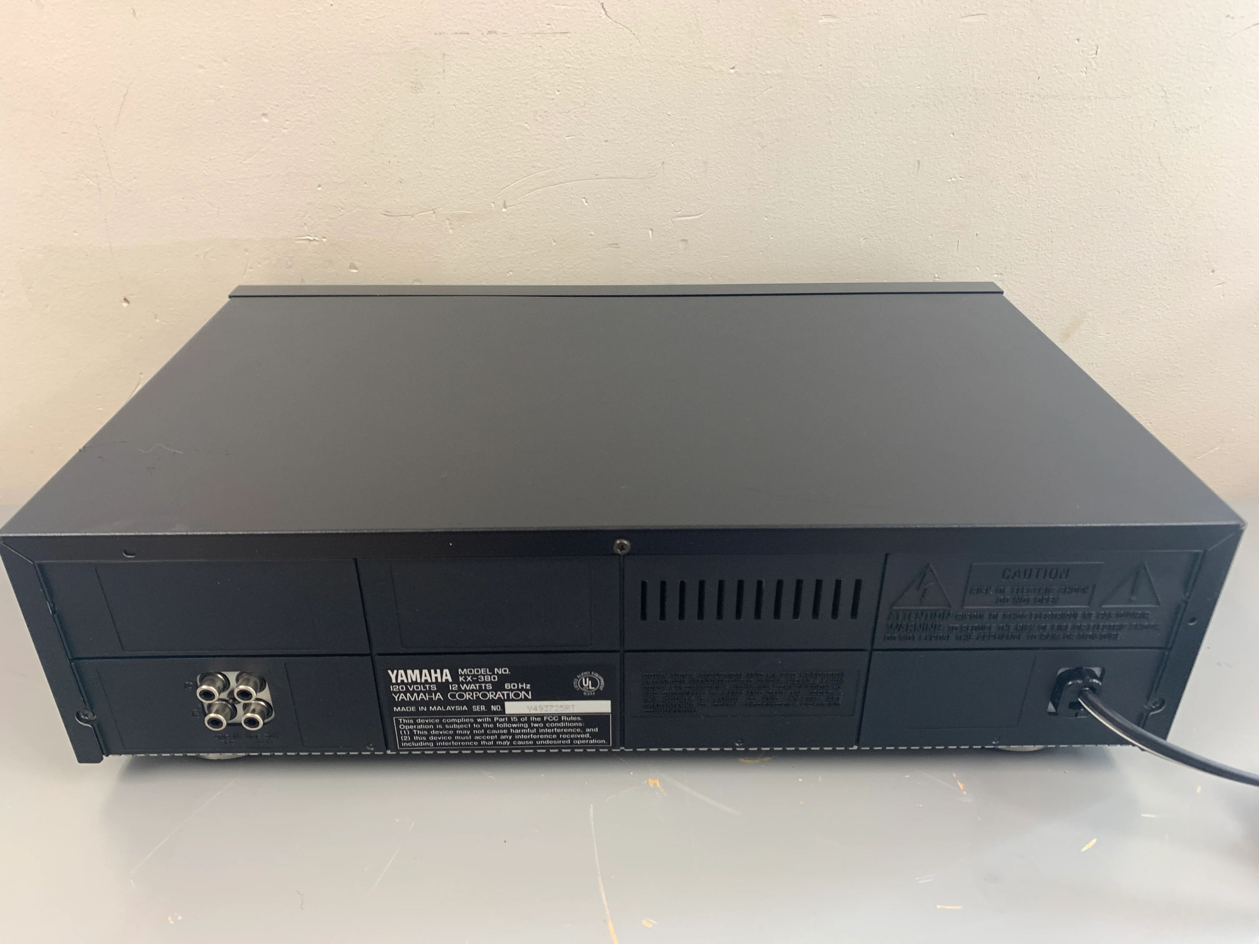 Yamaha KX-380 Stereo Cassette Deck - Image 14