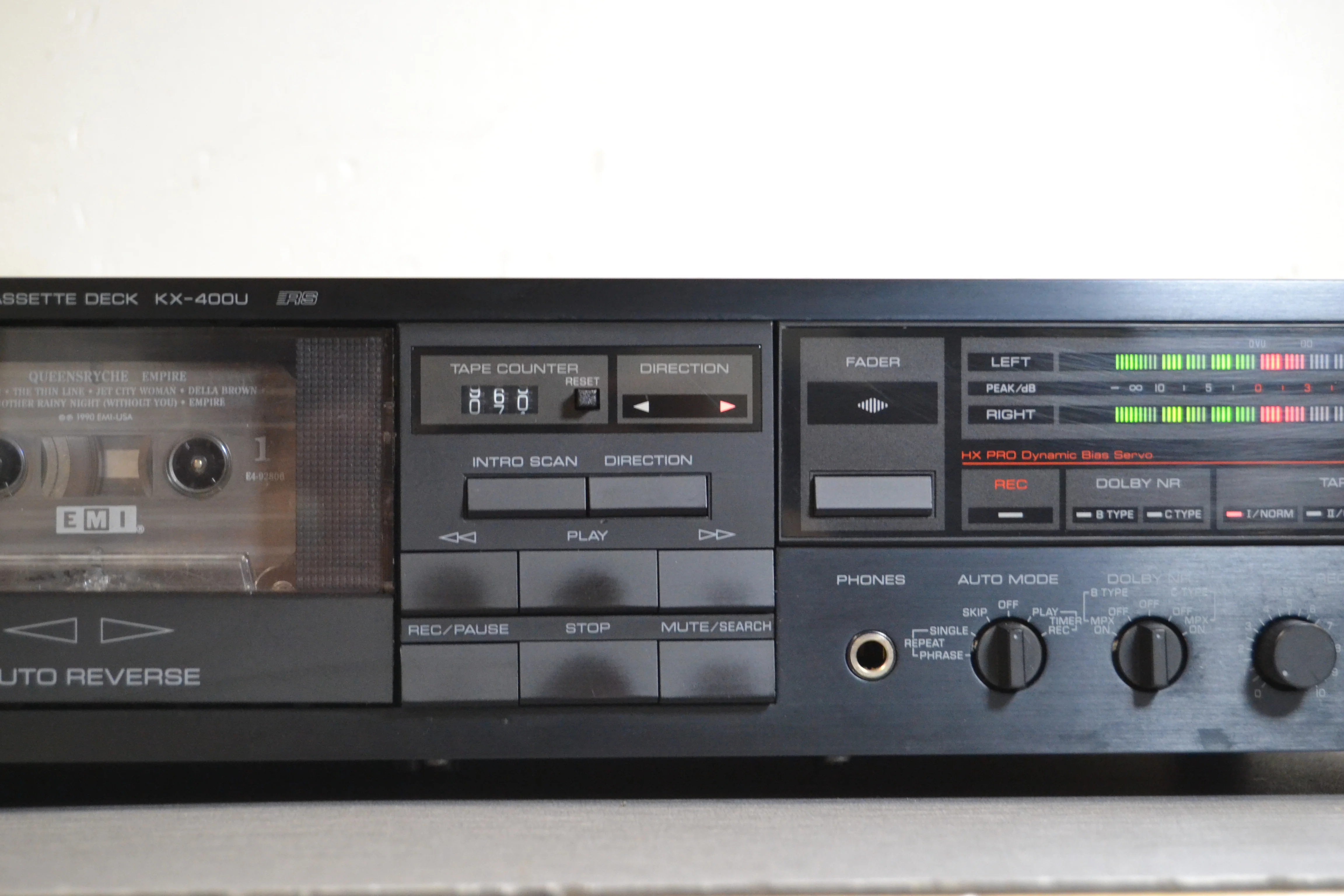 Yamaha KX-400U Single Cassette Deck - Image 3