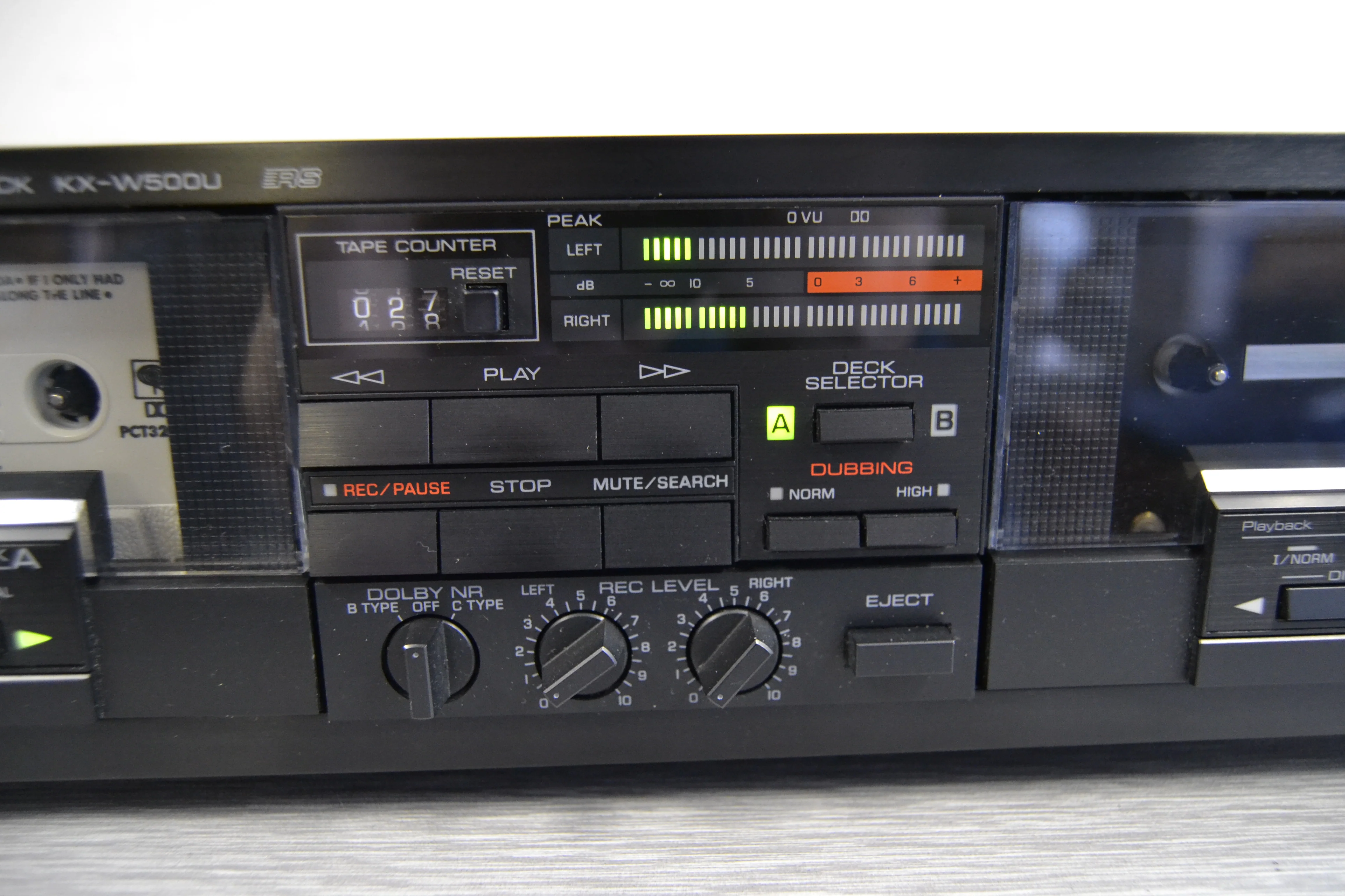 Yamaha KX-W500U Double Cassette Deck - Manual - Image 9