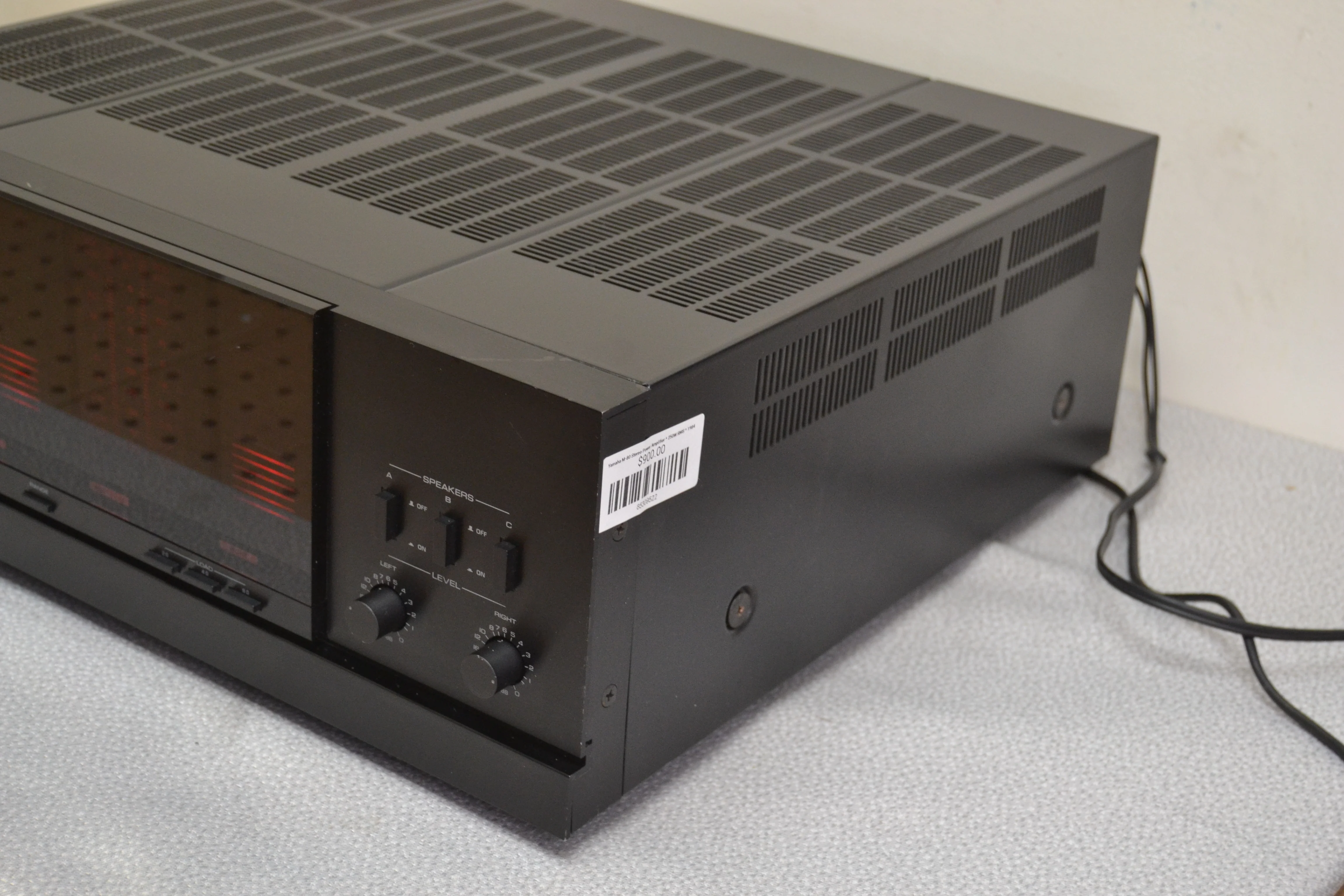 Yamaha M-80 Stereo Power Amplifier * 250W RMS * 1984 - Image 7