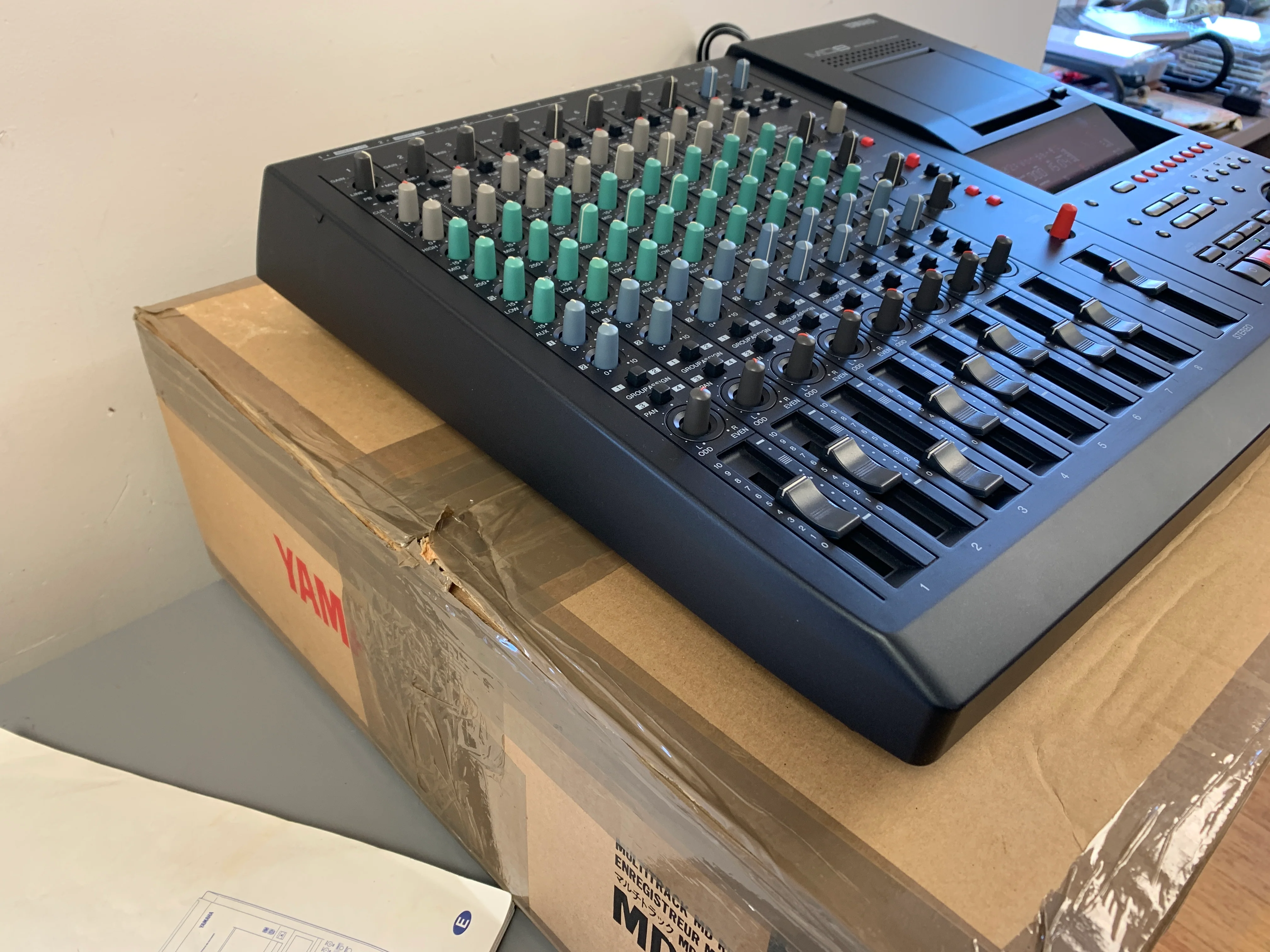 Yamaha MD8 Multi-Track Minidisc Recorder * Original Box * Manuals - Image 14