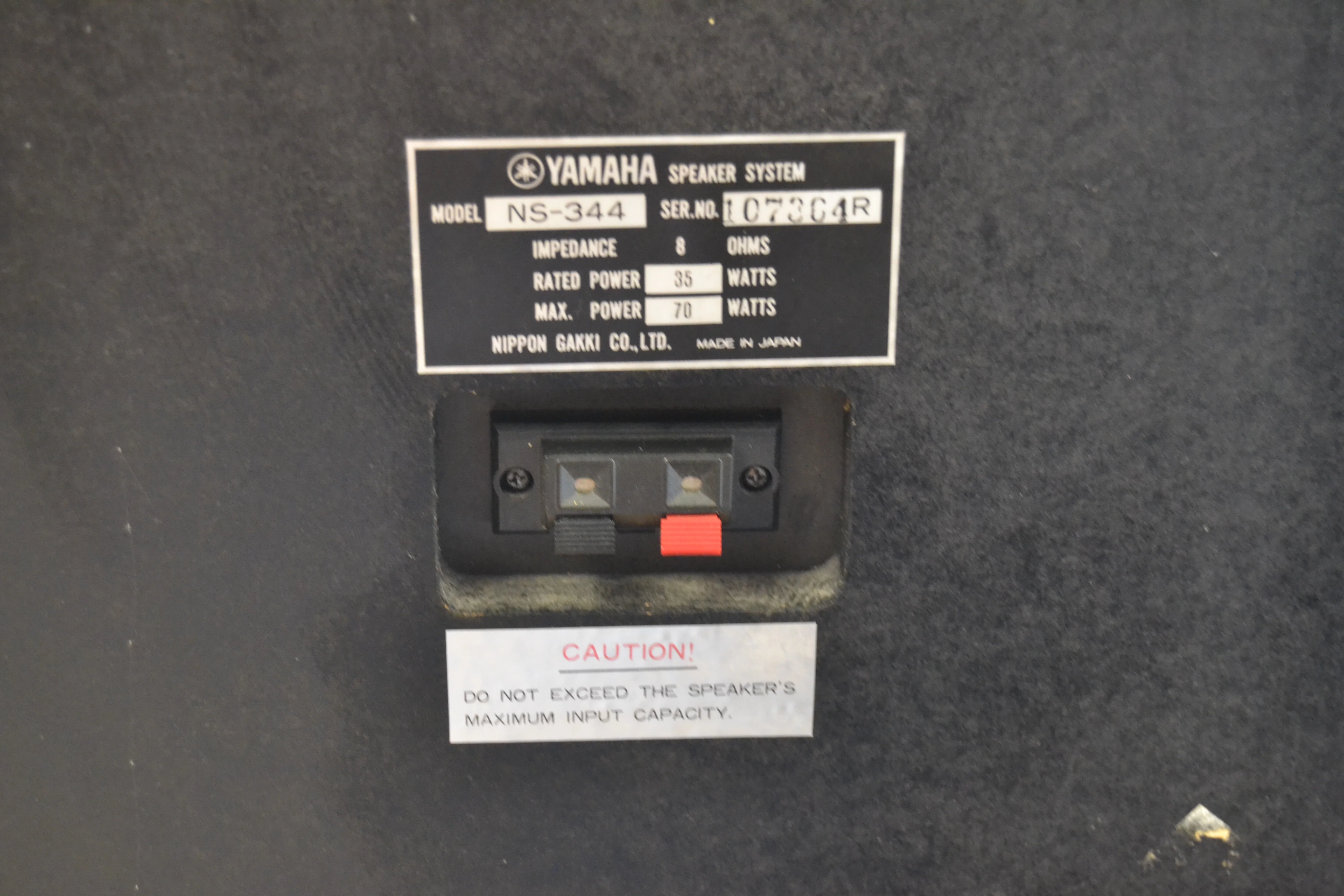 Yamaha NS-344 Floor Standing Studio Monitor Speakers - Image 10