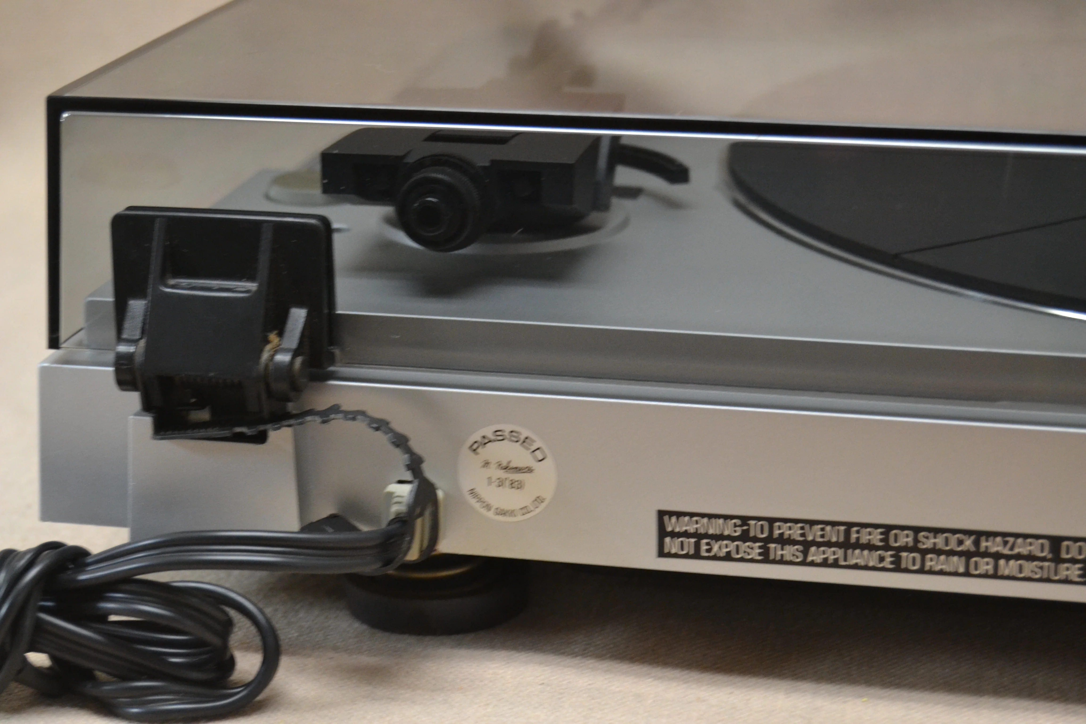 Yamaha P-500  Fully Automatic Turntable (1982-1983) * NEW Audio Technica AT3600 Cartridge * BOX - Image 13