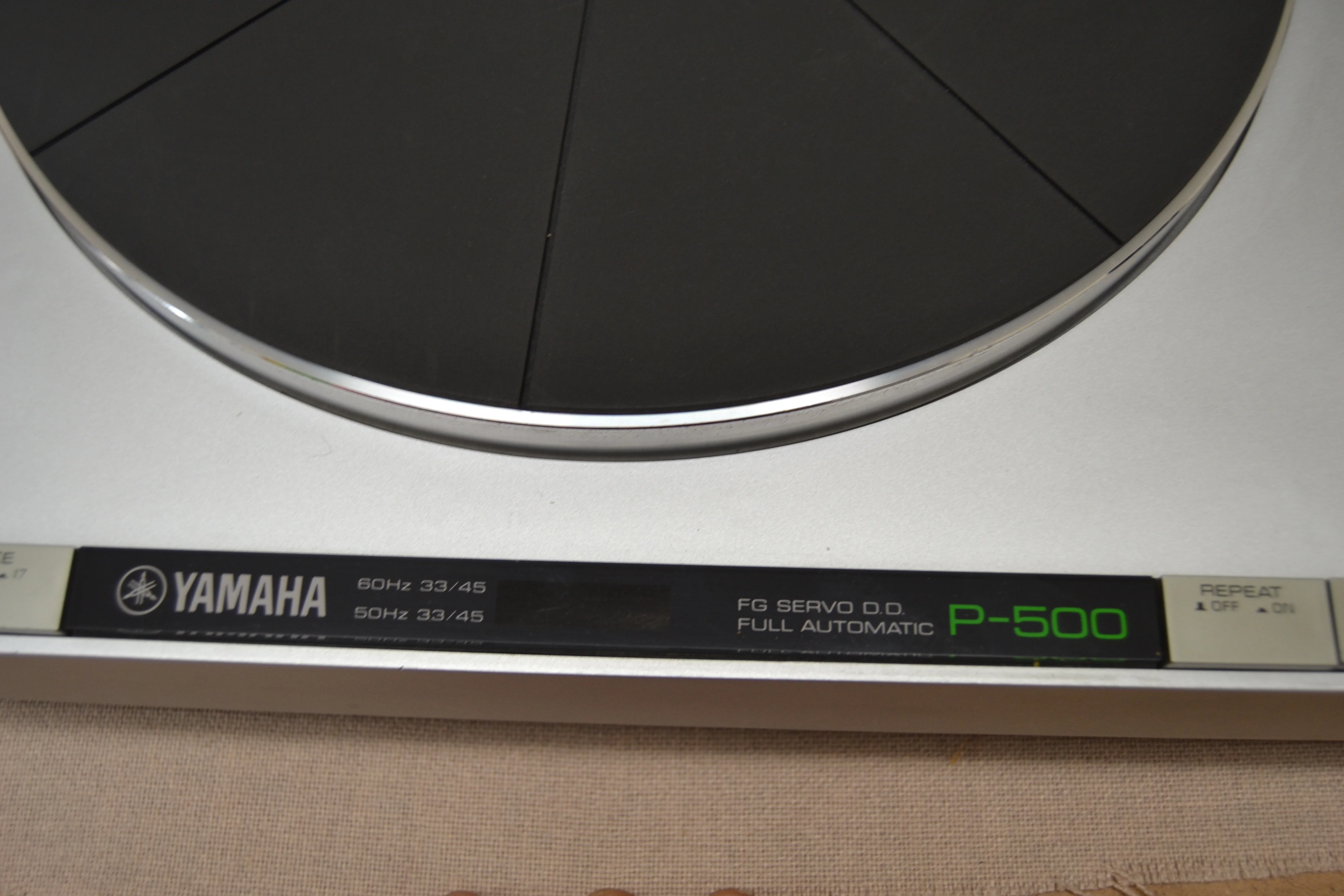 Yamaha P-500  Fully Automatic Turntable (1982-1983) * NEW Audio Technica AT3600 Cartridge * BOX - Image 7