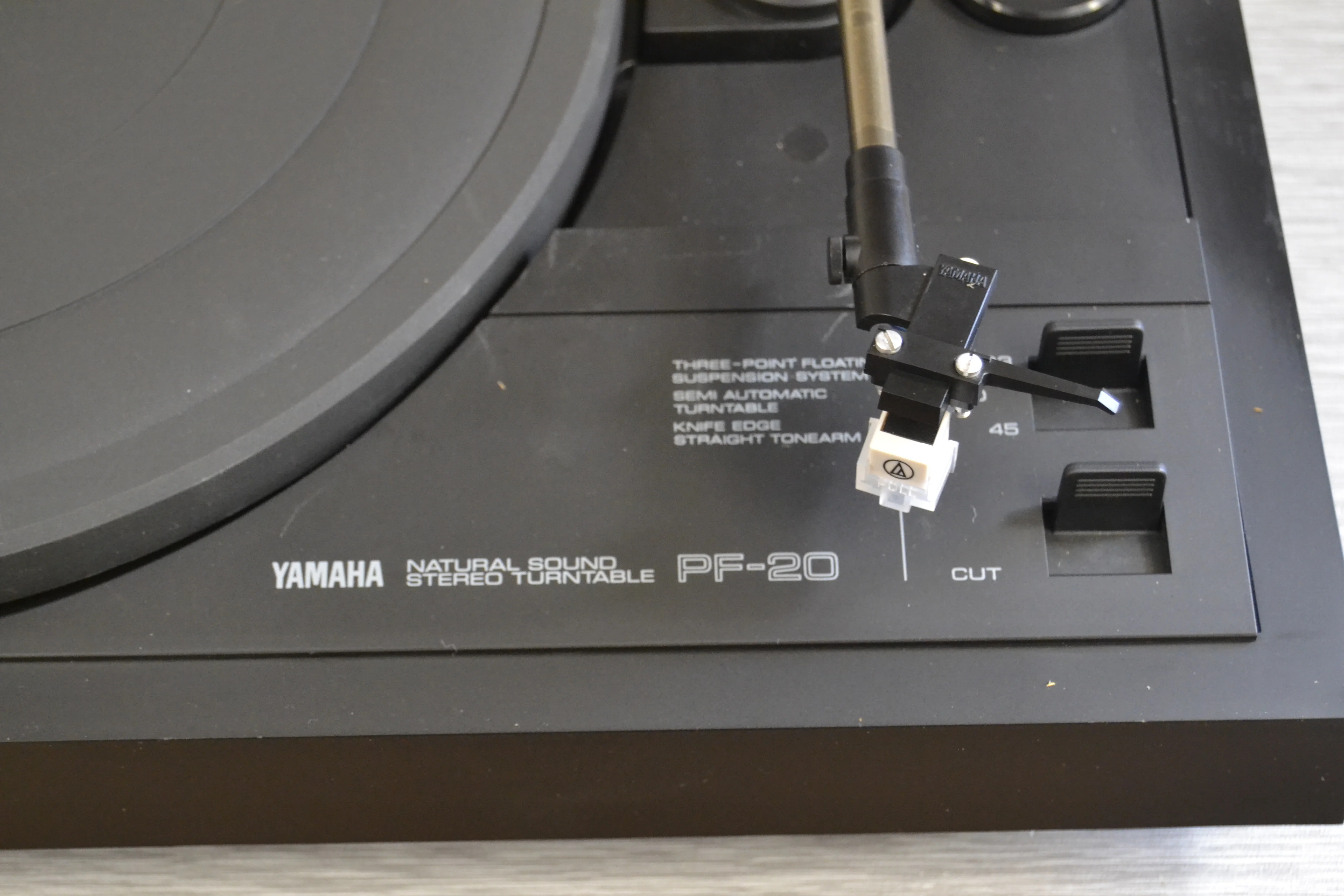 Yamaha PF-20 Belt Drive Turntable * NEW Audio Technica Cartridge - Image 3