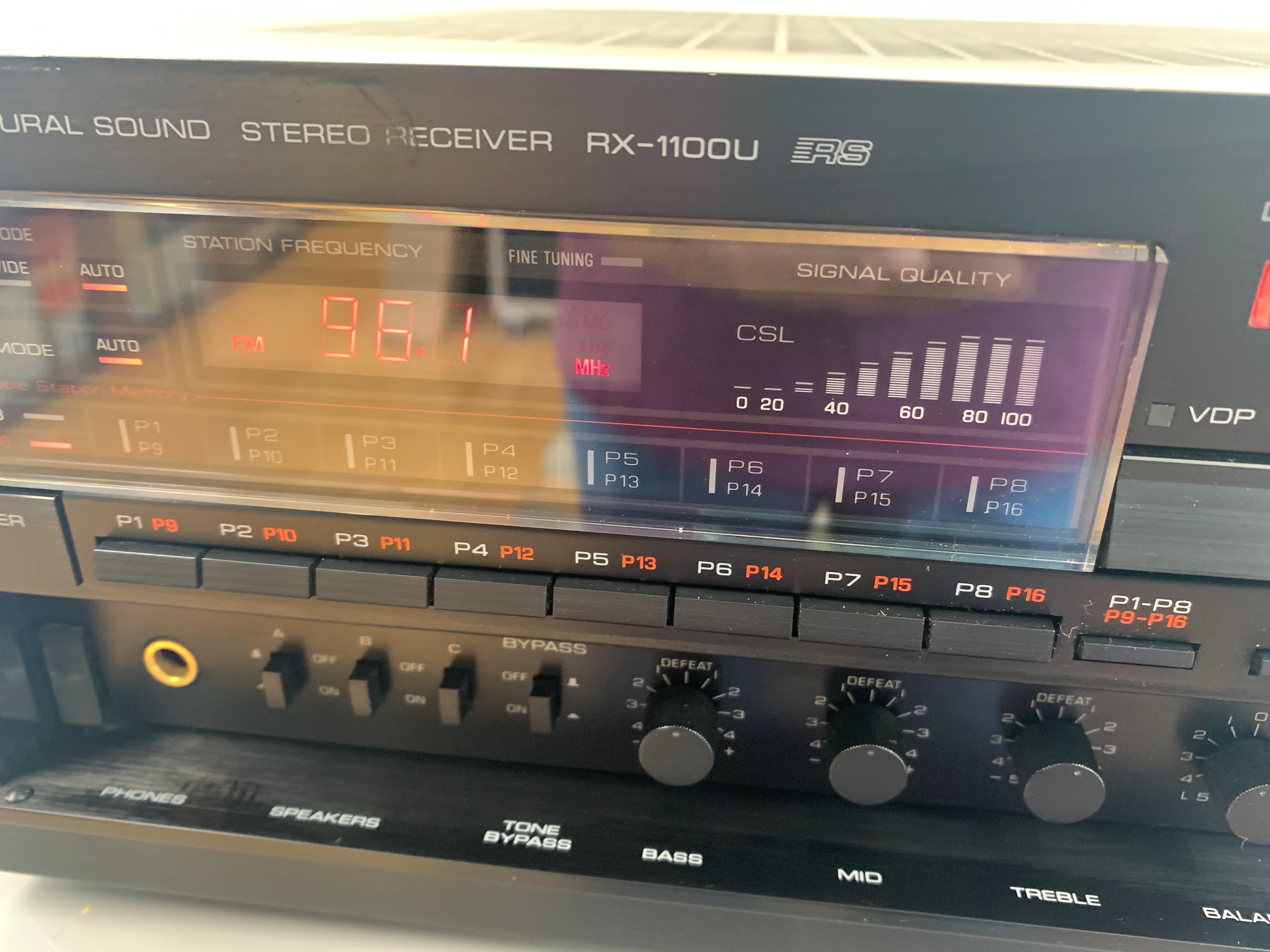 Yamaha RX-1100 Stereo Receiver * 1987 * 125W RMS - Image 9