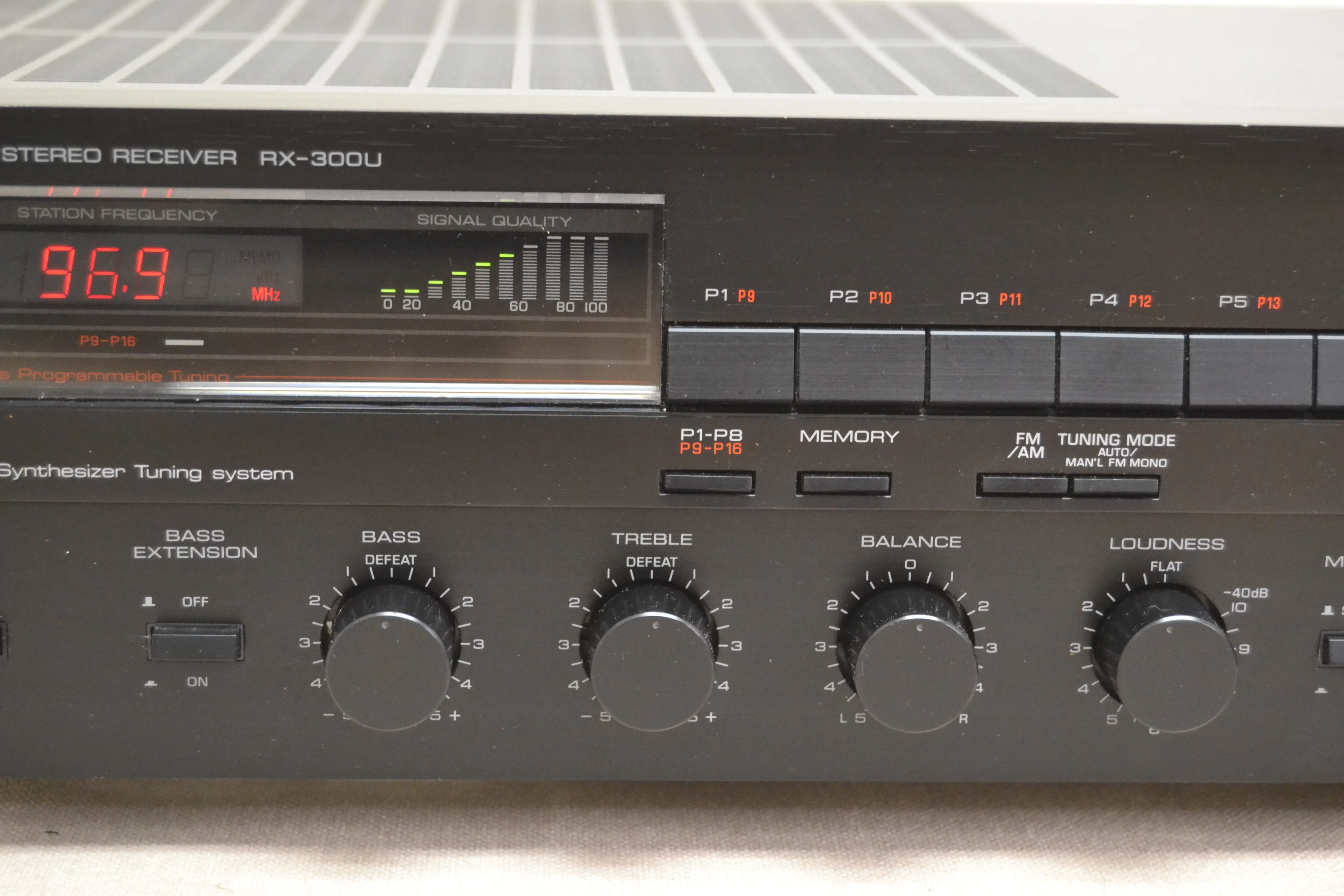 Yamaha RX-300U Stereo Receiver * 33W RMS * 1987 - Image 3