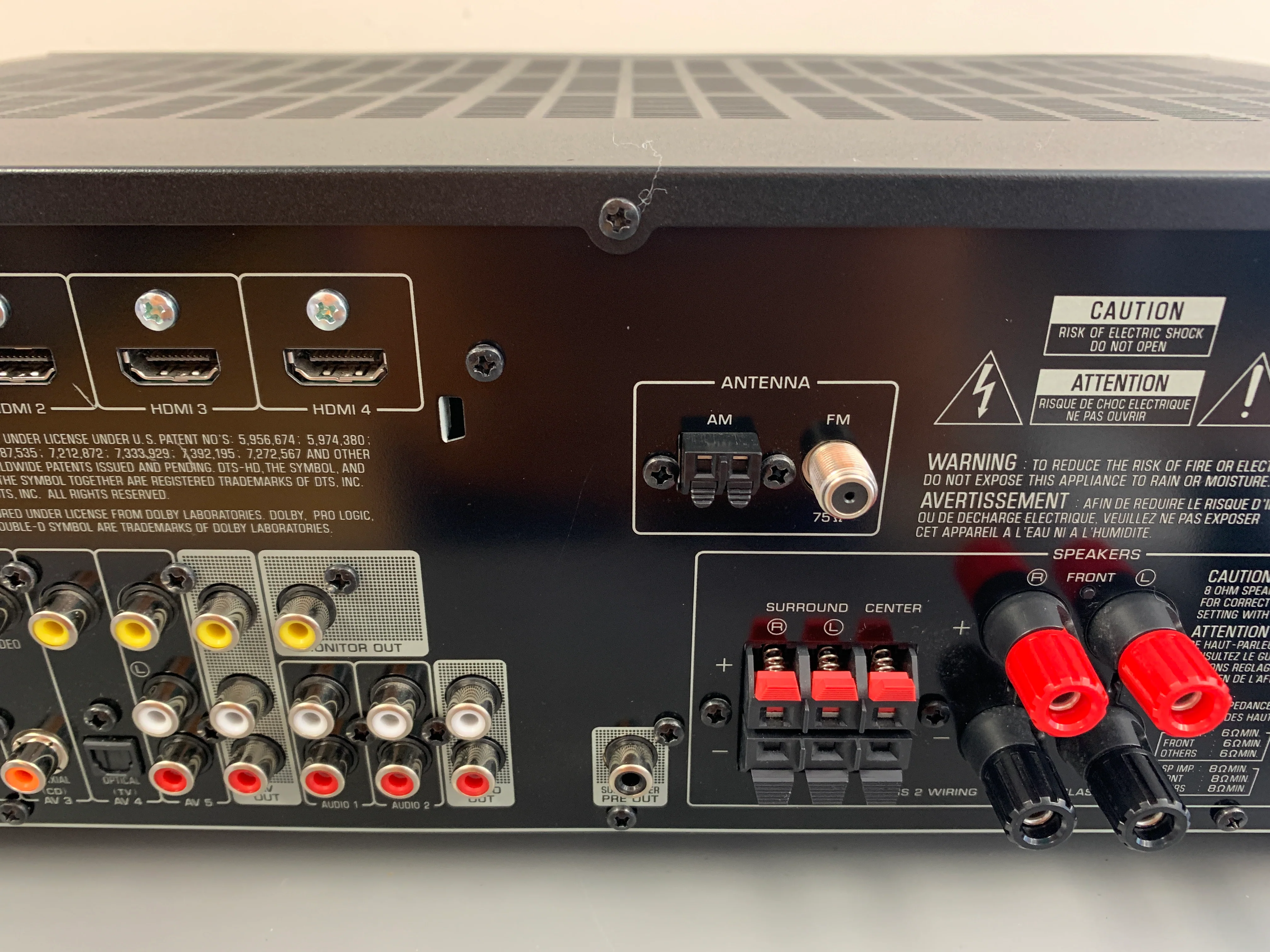 Yamaha RX-V375 Stereo Receiver * 4K HDMI - Image 10