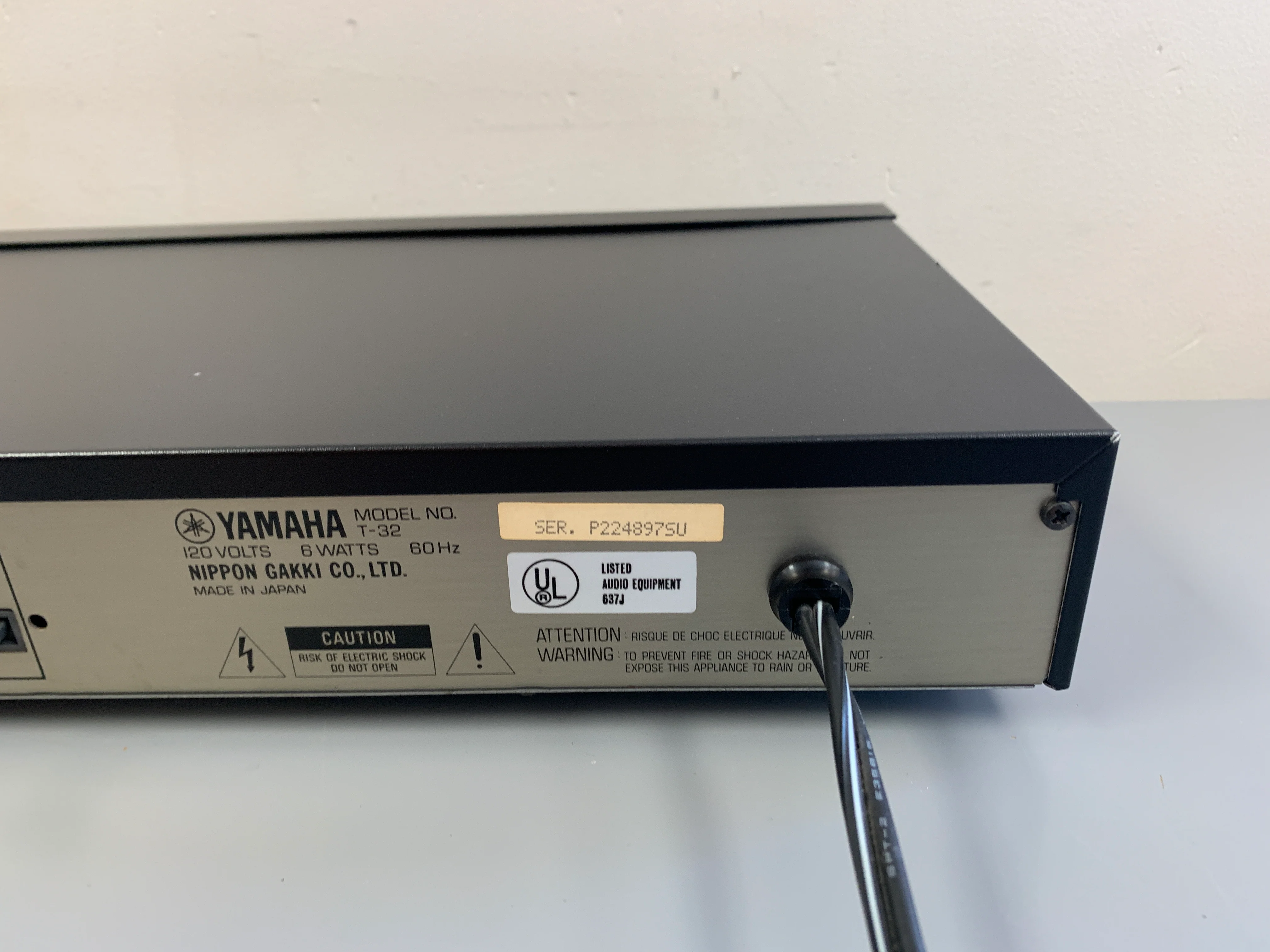 Yamaha T-32 AM/FM Stereo Tuner - Image 11