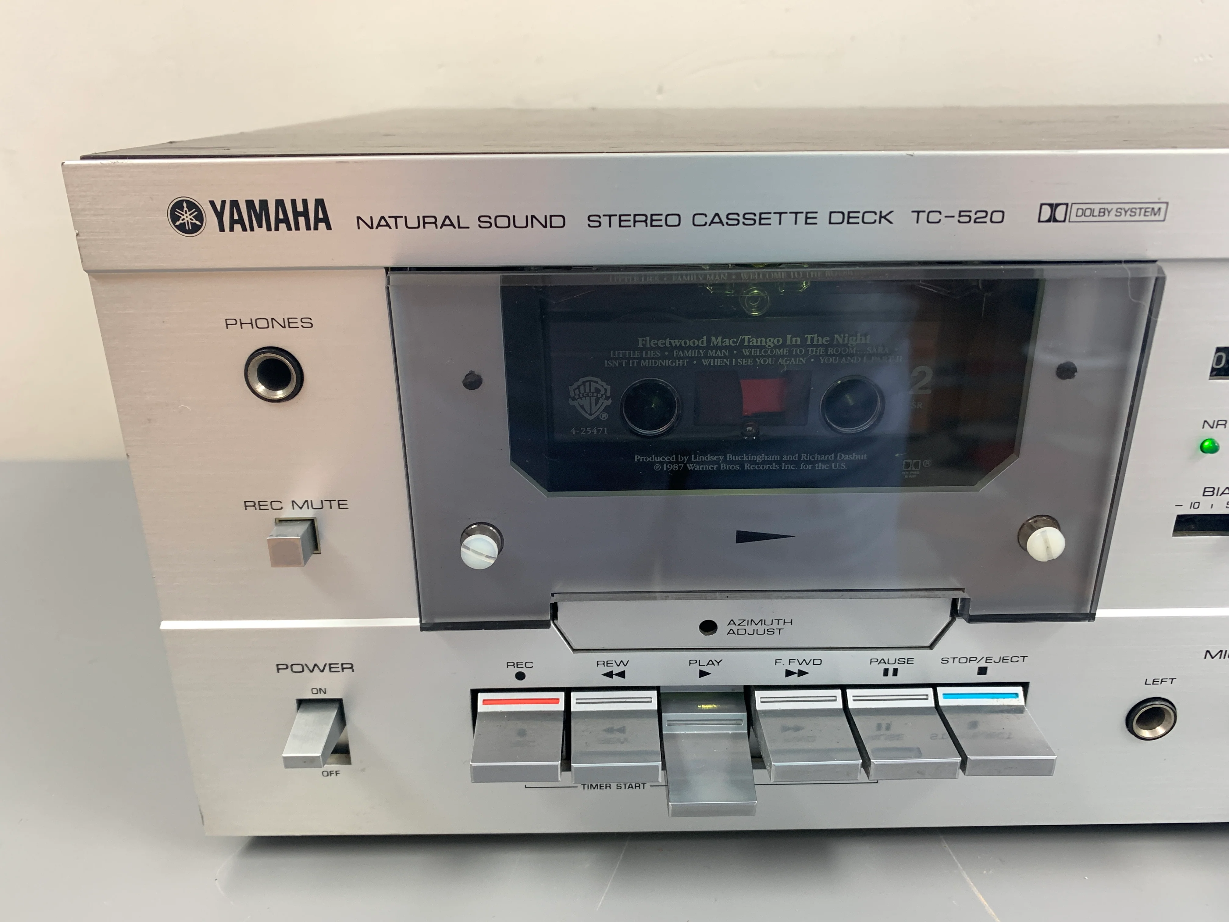 Yamaha TC-520 Stereo Cassette Deck - Image 2