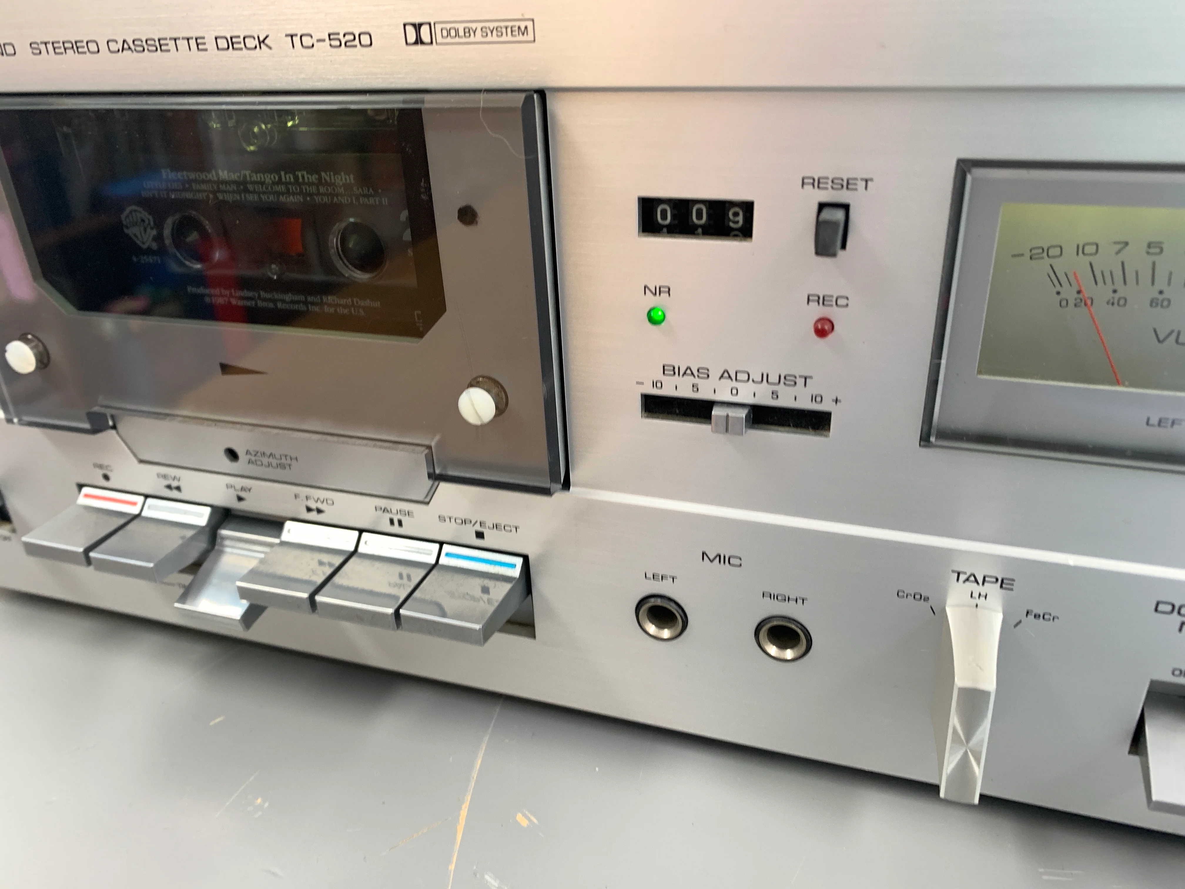 Yamaha TC-520 Stereo Cassette Deck - Image 6