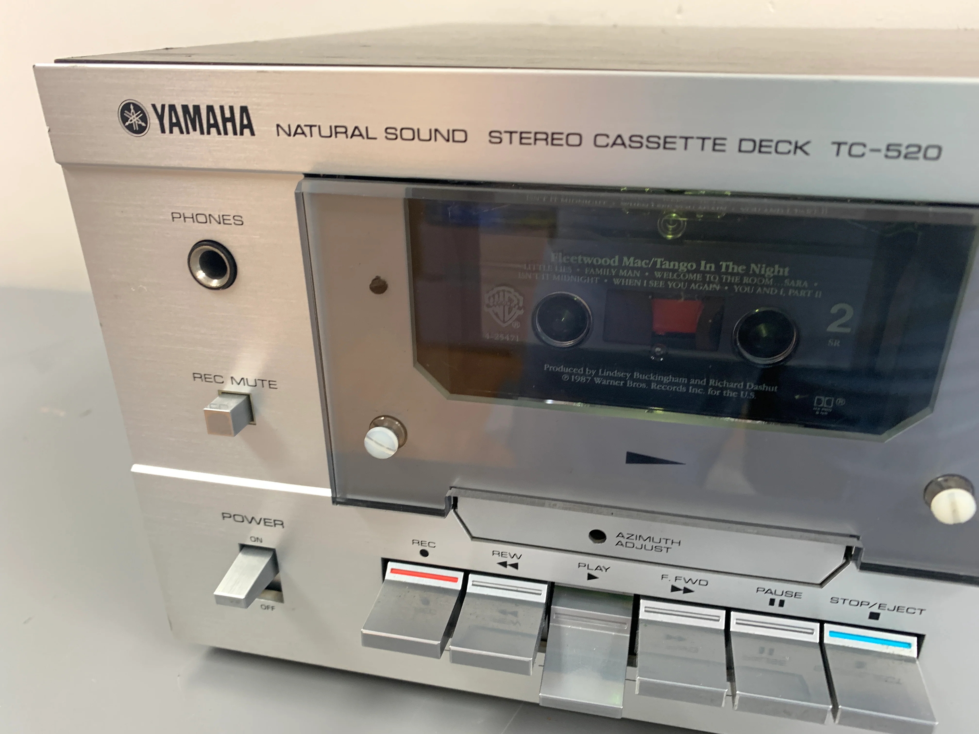 Yamaha TC-520 Stereo Cassette Deck - Image 7