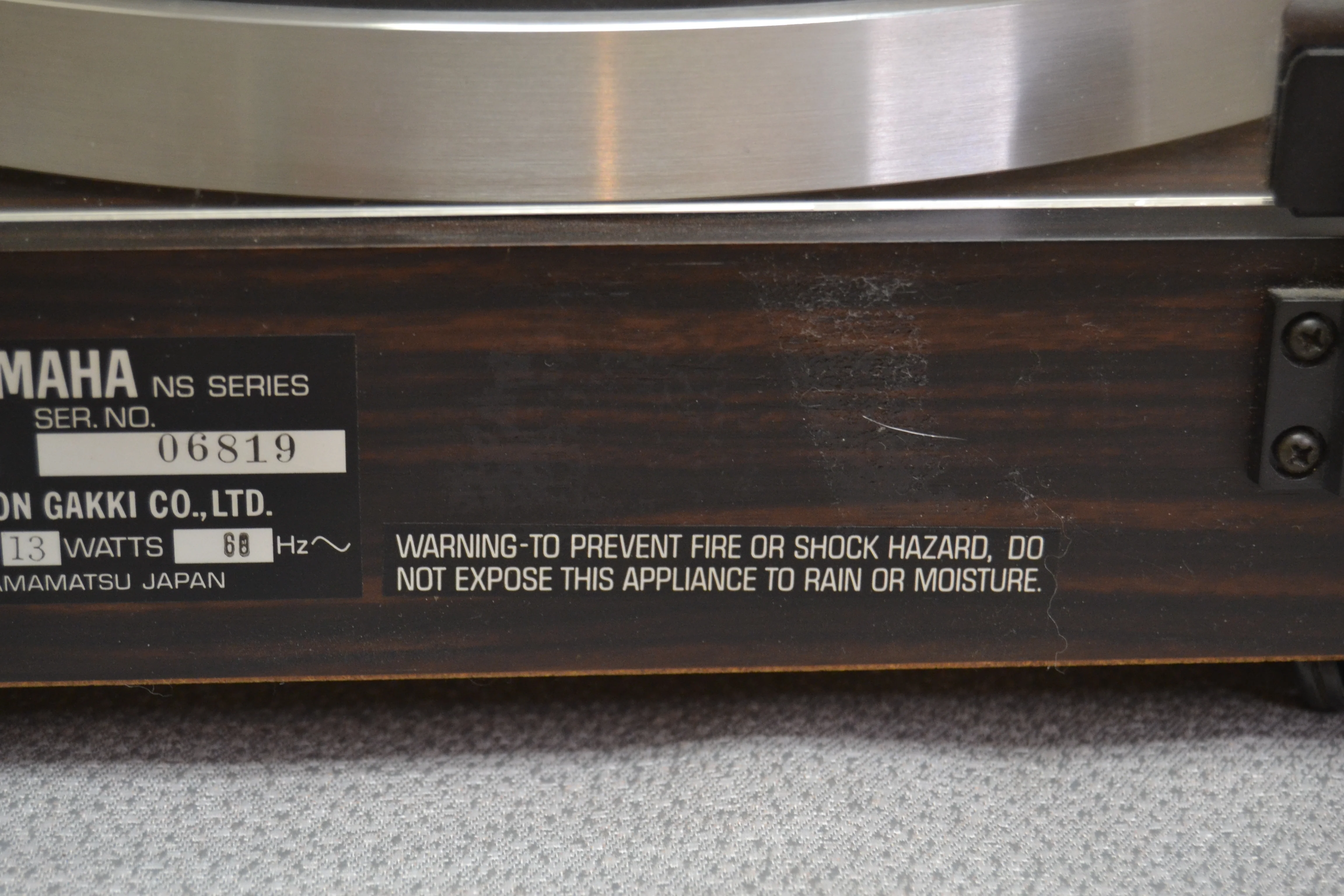 Yamaha YP-D71 Direct-Drive Turntable with Quartz PLL Speed Control (1979) * NEW Audio Technica AT3600 Cartridge - Image 15