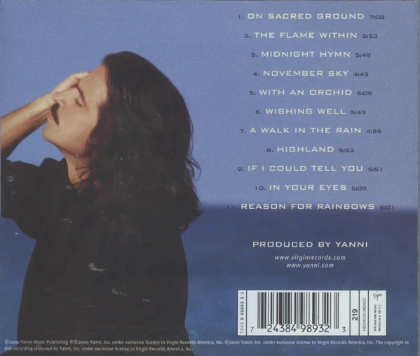 Yanni - If I Could Tell You (CD, Album) (Very Good Plus (VG+)) - Image 2