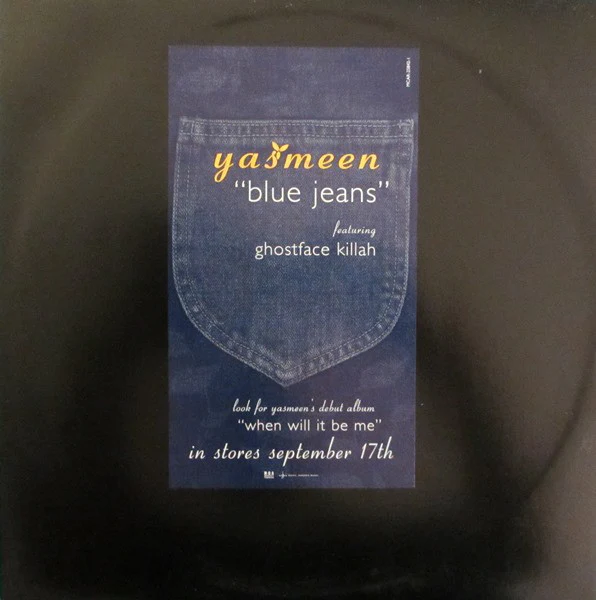 Yasmeen Feat. Ghostface Killah - Blue Jeans (12", Promo, Blu) (Very Good Plus (VG+))