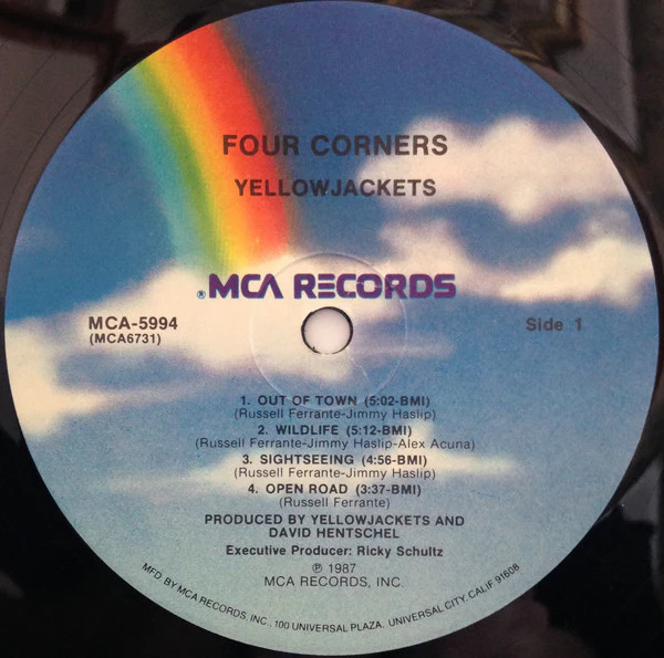 Yellowjackets - Four Corners (LP, Album) (Near Mint (NM or M-)) - Image 3