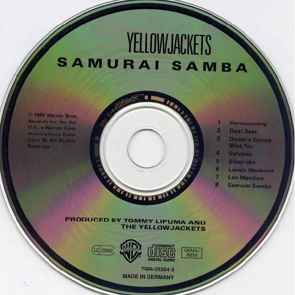 Yellowjackets - Samurai Samba (CD, Album) (Near Mint (NM or M-)) - Image 3