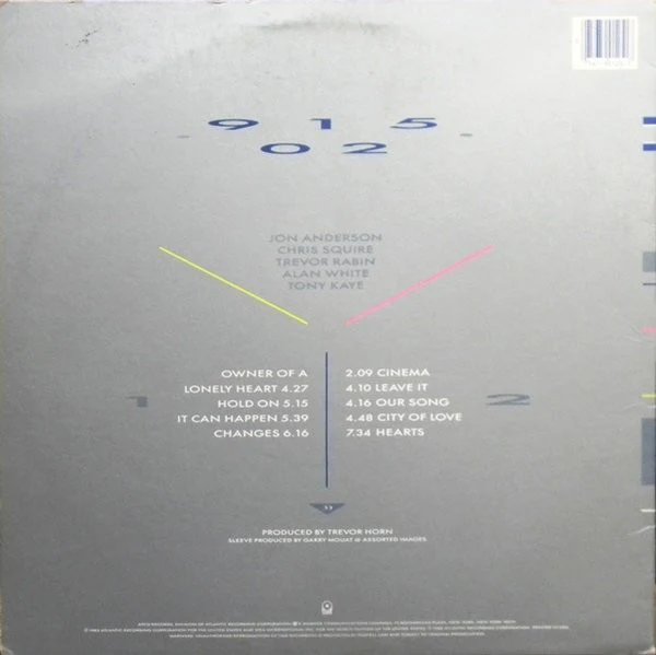 Yes - 90125 (LP, Album, SP ) (Very Good Plus (VG+)) - Image 2
