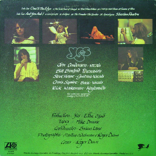 Yes - Close To The Edge (LP, Album, PR-) (Good Plus (G+)) - Image 4