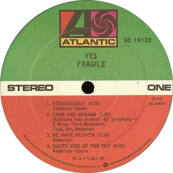 Yes - Fragile (LP, Album, RE, SP ) (Very Good Plus (VG+)) - Image 4