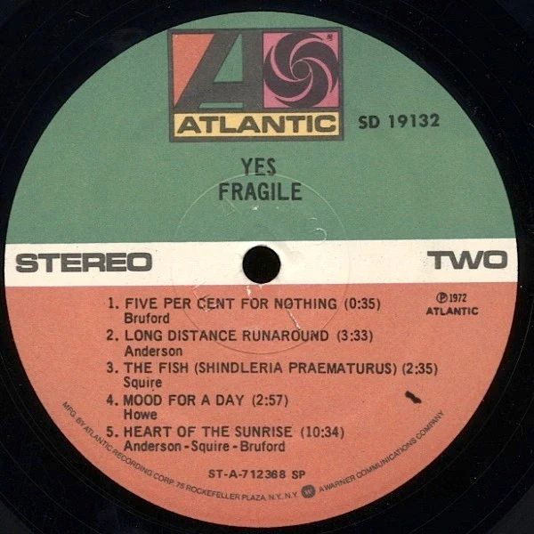 Yes - Fragile (LP, Album, RE, SP ) (Very Good Plus (VG+)) - Image 5