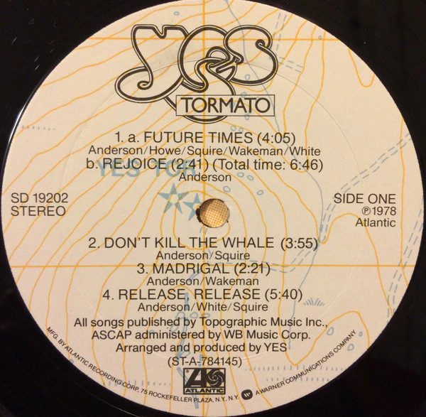 Yes - Tormato (LP, Album, Mon) (Very Good Plus (VG+)) - Image 3