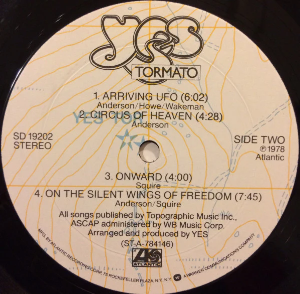 Yes - Tormato (LP, Album, Mon) (Very Good Plus (VG+)) - Image 4
