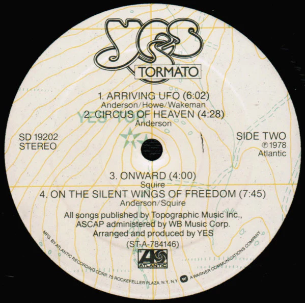 Yes - Tormato (LP, Album, Pre) (Very Good Plus (VG+)) - Image 4
