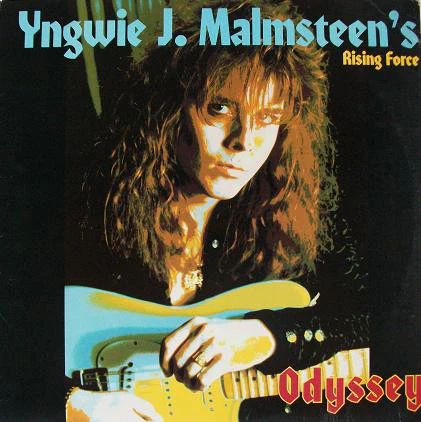 Yngwie J. Malmsteen's Rising Force - Odyssey (LP, Album, SRC) (Near Mint (NM or M-))