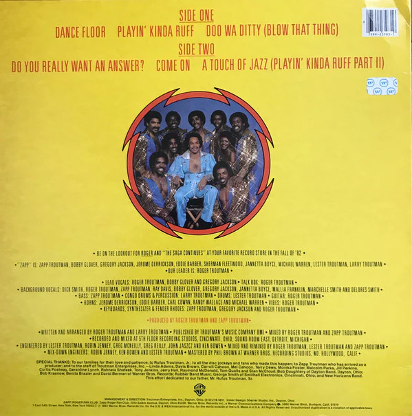 Zapp - Zapp II (LP, Album, Win) (Near Mint (NM or M-)) - Image 2