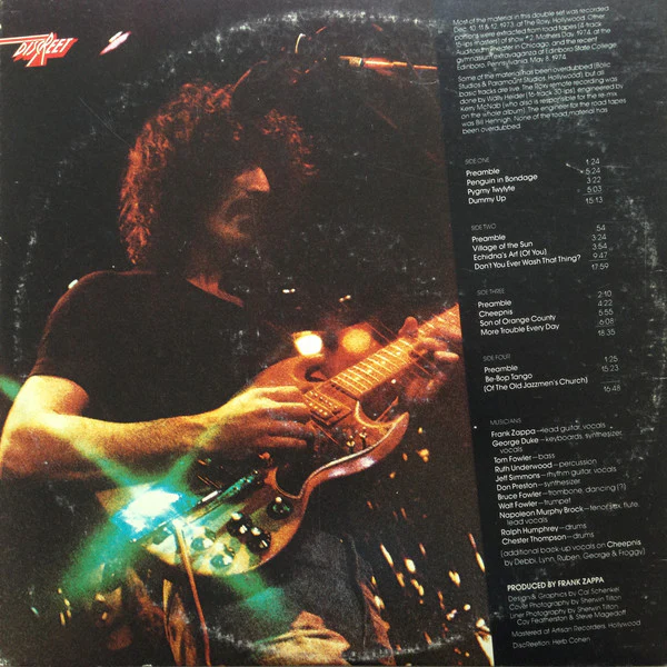 Frank Zappa / The Mothers - Roxy & Elsewhere (2xLP, Album, San) (Very Good Plus (VG+)) - Image 5