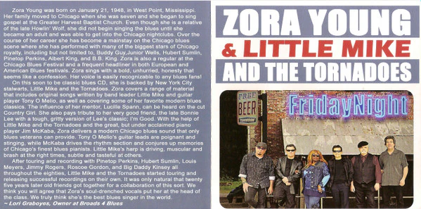 Zora Young & Little Mike And The Tornadoes - Friday Night (CD, Album) (Near Mint (NM or M-)) - Image 5