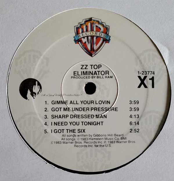 ZZ Top - Eliminator (LP, Album, RE, Spe) (Very Good (VG)) - Image 3