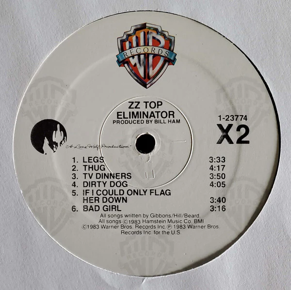 ZZ Top - Eliminator (LP, Album, RE, Spe) (Very Good (VG)) - Image 4