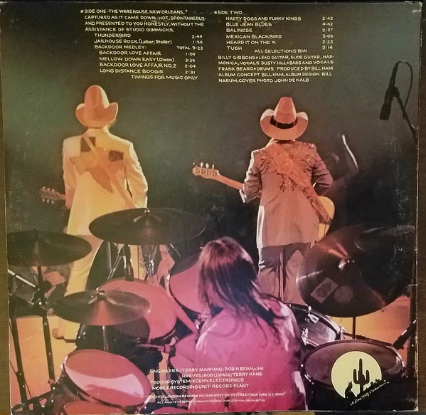 ZZ Top - Fandango! (LP, Album, Pet) (Very Good Plus (VG+)) - Image 2