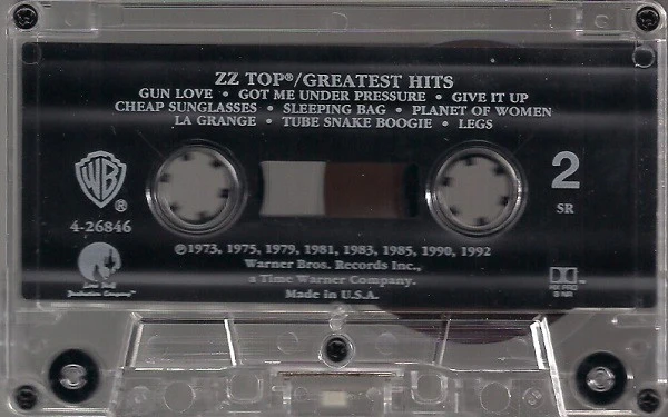 ZZ Top - Greatest Hits (Cass, Comp, Dol) (Very Good Plus (VG+)) - Image 5