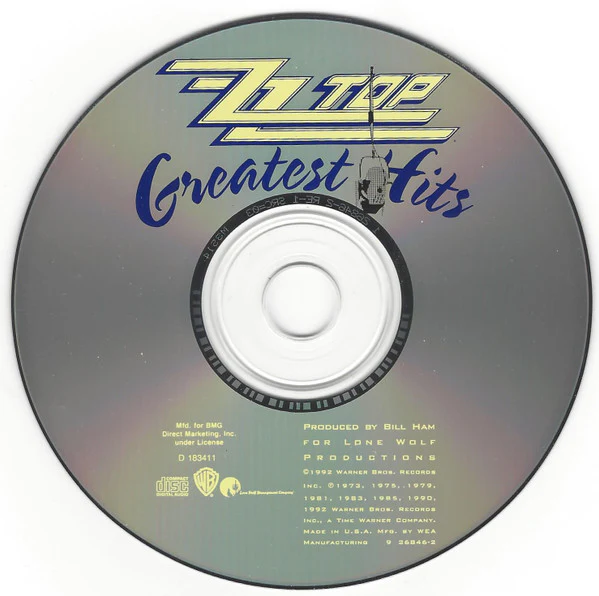 ZZ Top - Greatest Hits (CD, Comp, Club, BMG) (Very Good Plus (VG+)) - Image 3