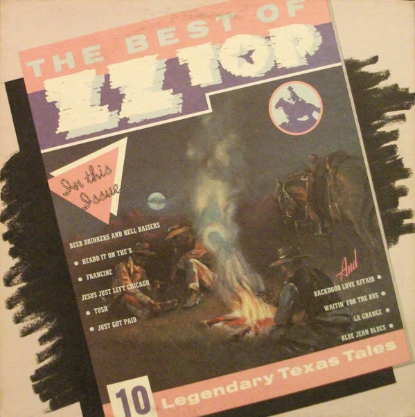 ZZ Top - The Best Of ZZ Top (LP, Comp, Pet) (Very Good Plus (VG+))