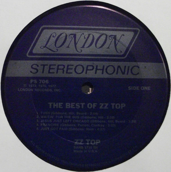 ZZ Top - The Best Of ZZ Top (LP, Comp, Ter) (Very Good Plus (VG+)) - Image 3